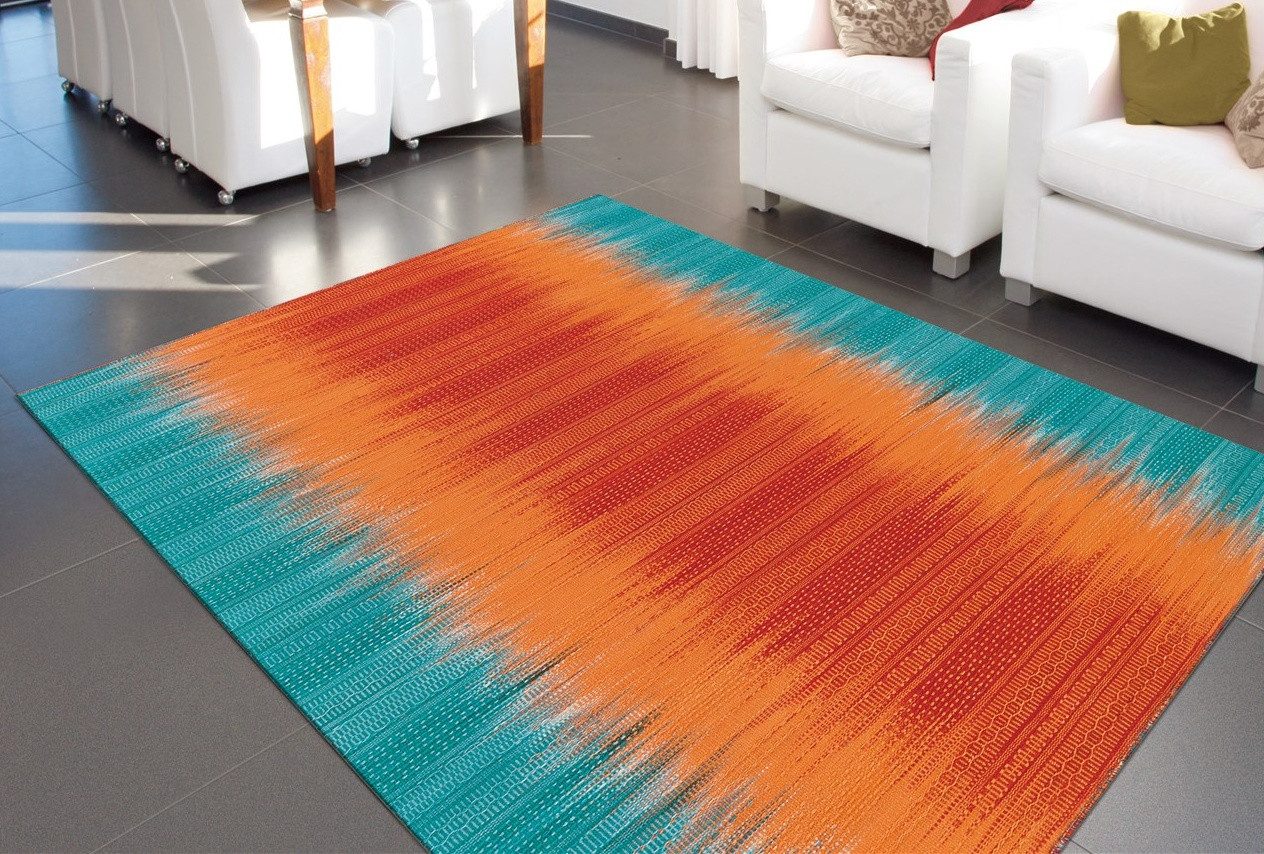 Arte Espina Teppich »Sunset 8070«, rechteckig, Handgemachter Wollteppich mi günstig online kaufen