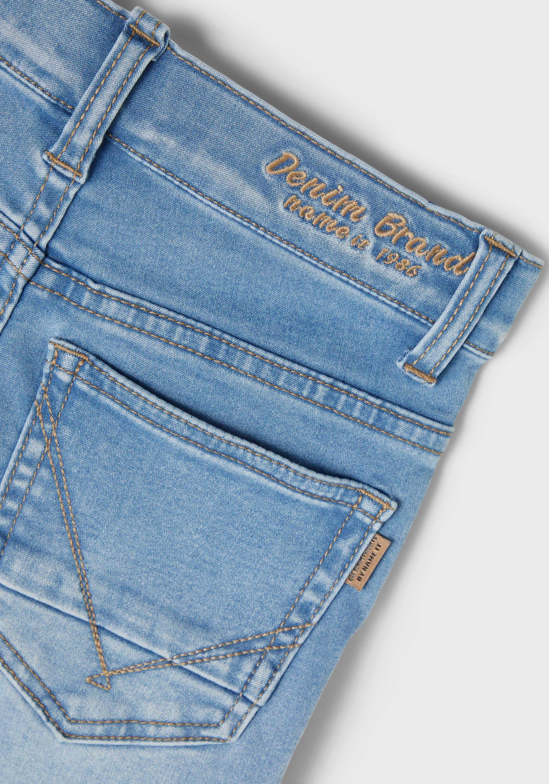 denim Name Stretch-Jeans It blue light