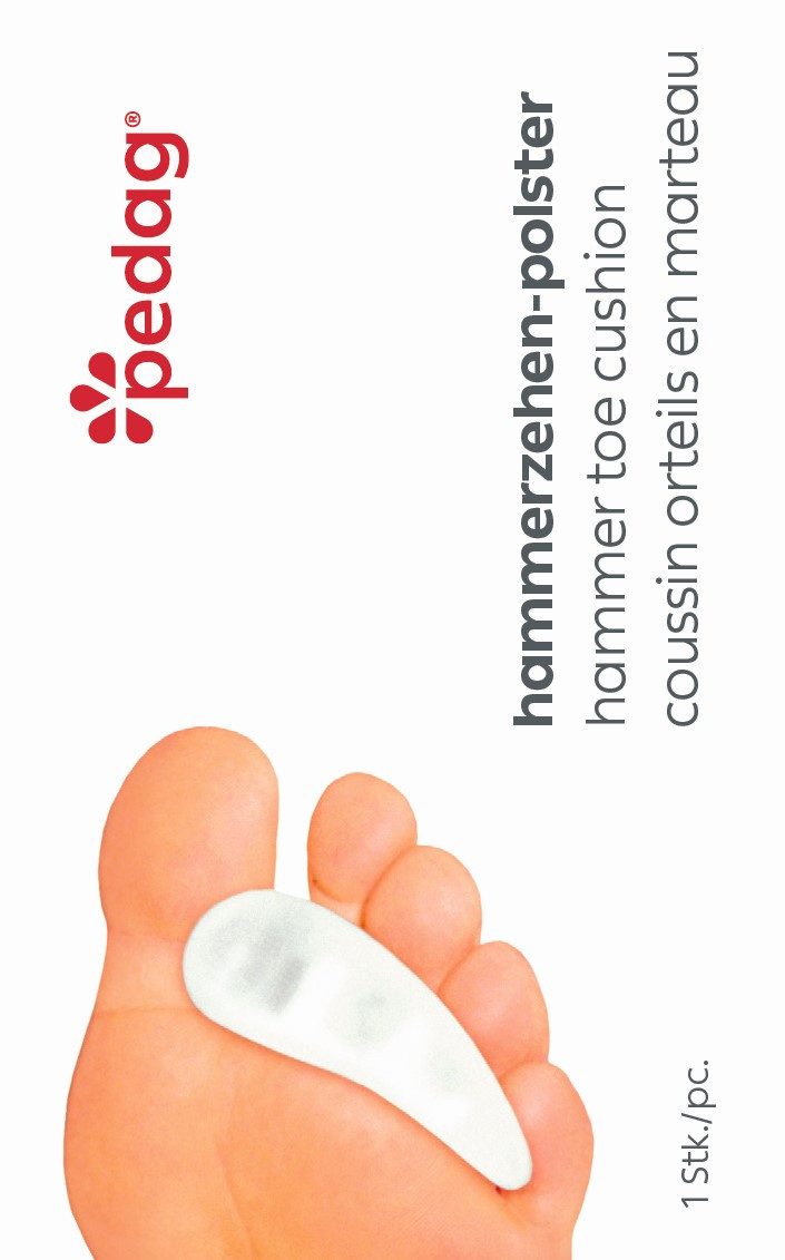 Pedag Hammerzehen-Korrektor Hammerzehen-Polster - softes Gel