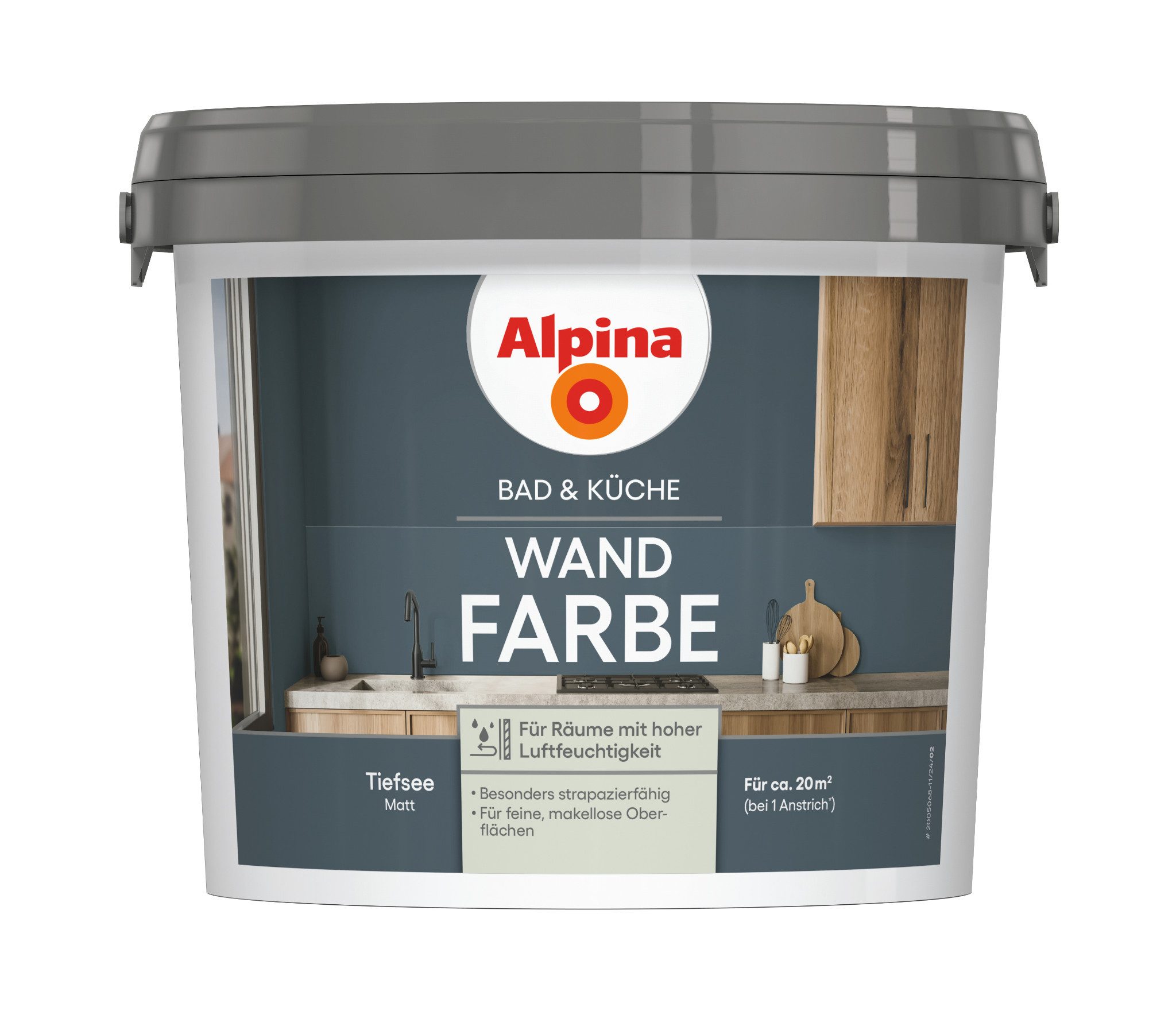 Alpina Wandfarbe Alpina Bad & Küche Wand-Farbe
