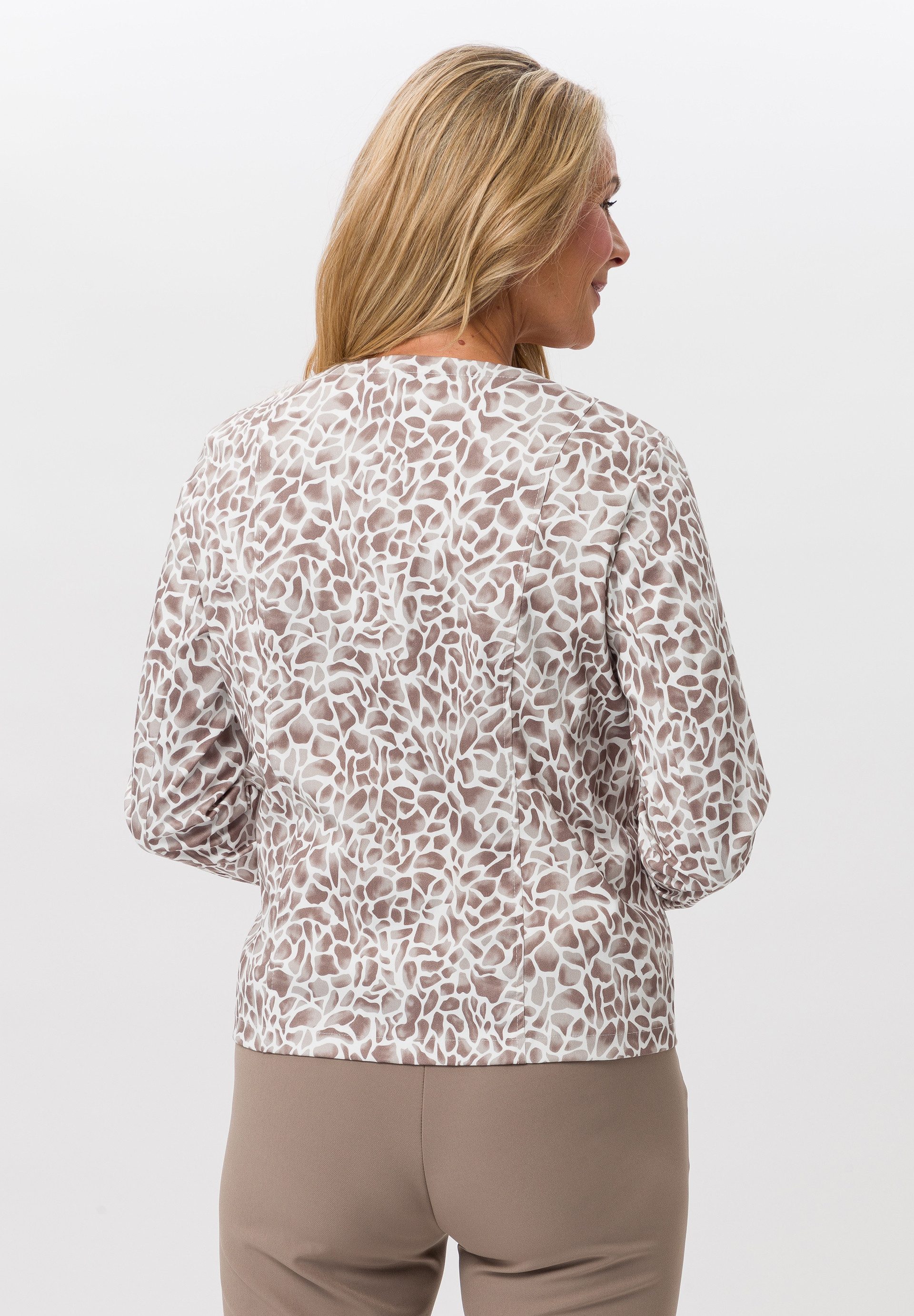 FRANK WALDER Jackenblazer im angesagten Animalprint