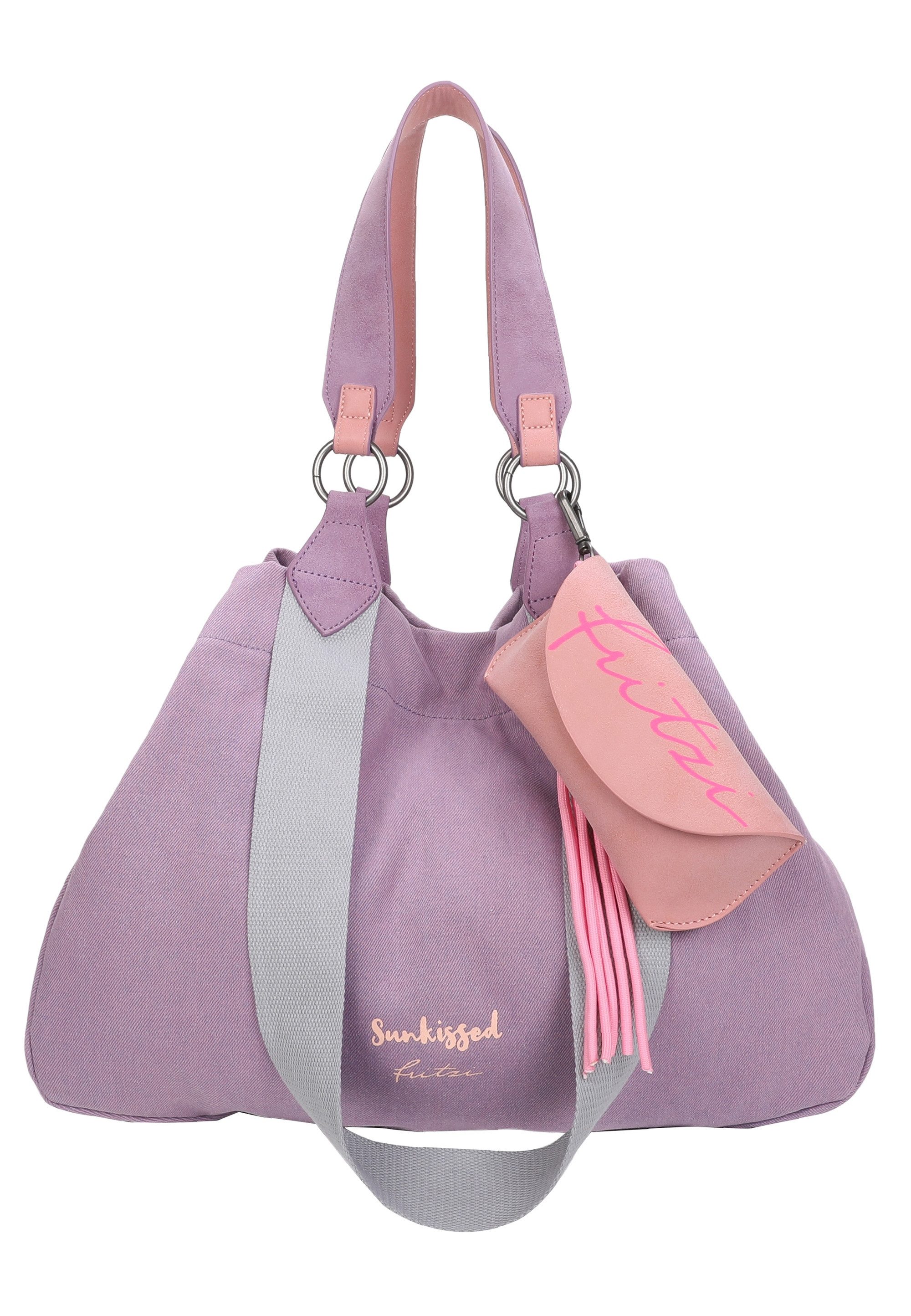 Henkeltasche Izzy Medium Limited Washed Denim