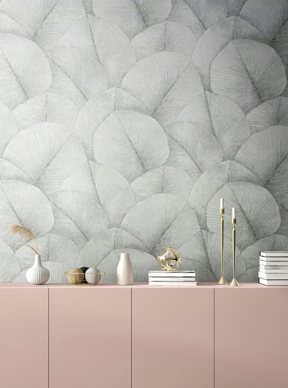 Marburg Vliestapete Blissful Botanics, botanisch, moderne günstig online kaufen