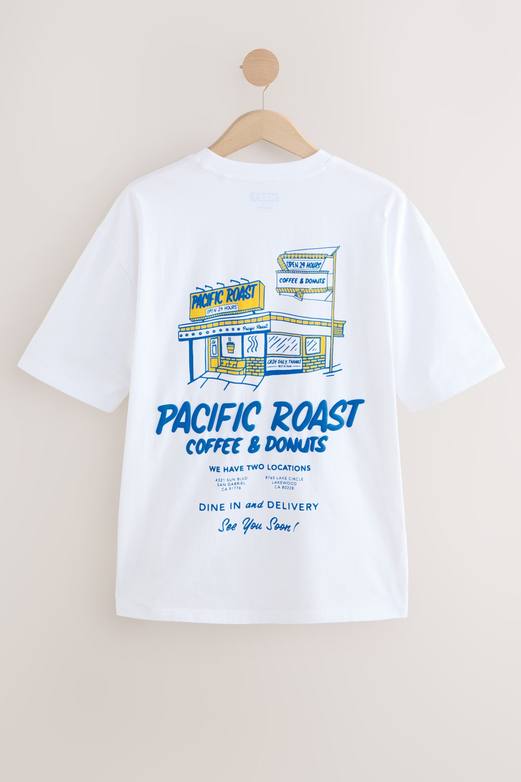 Next Print-Shirt Relaxed Fit T-Shirt mit günstig online kaufen