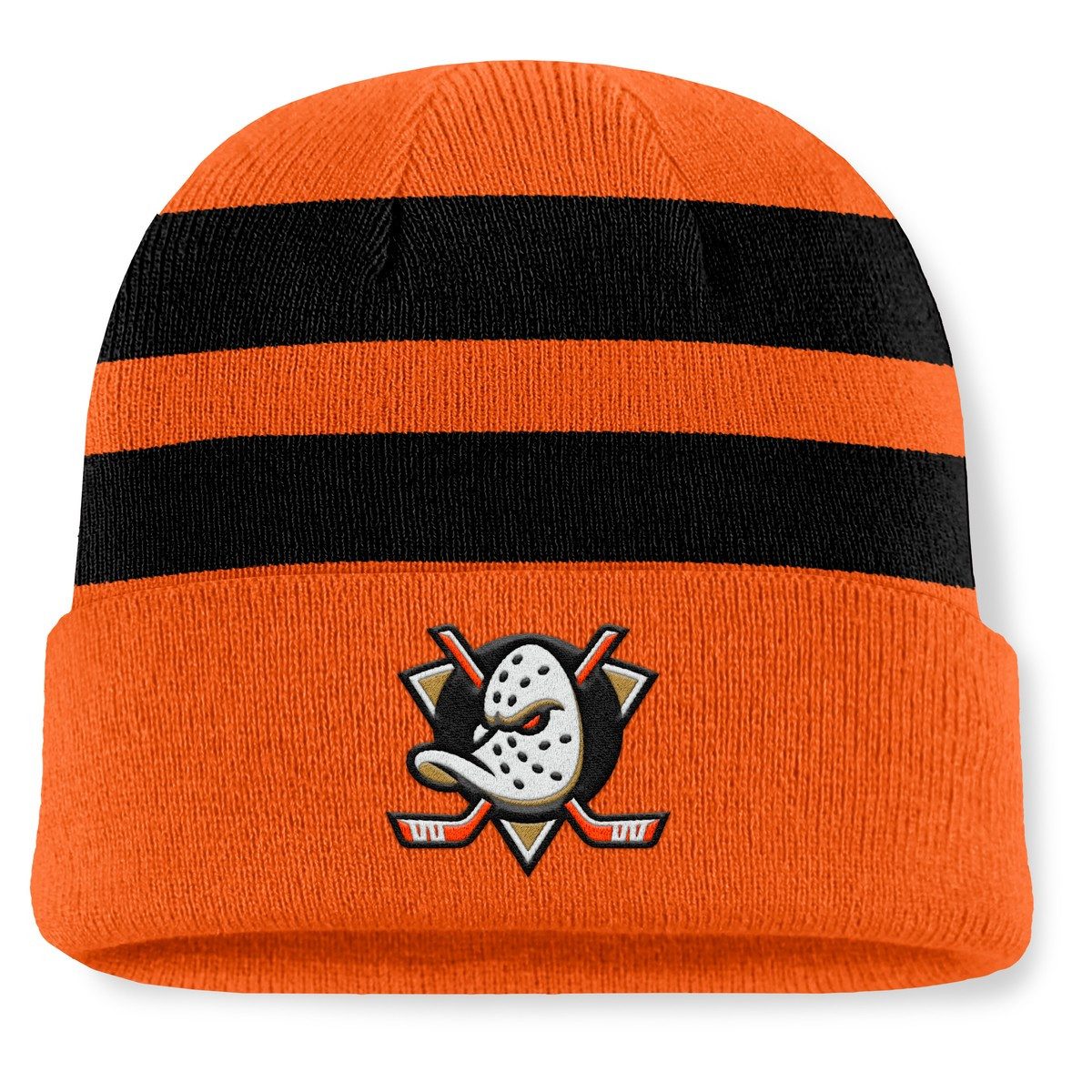 Fanatics Bommelmütze Fanatics Mütze Anaheim Ducks Swipe Cuffed Beanie
