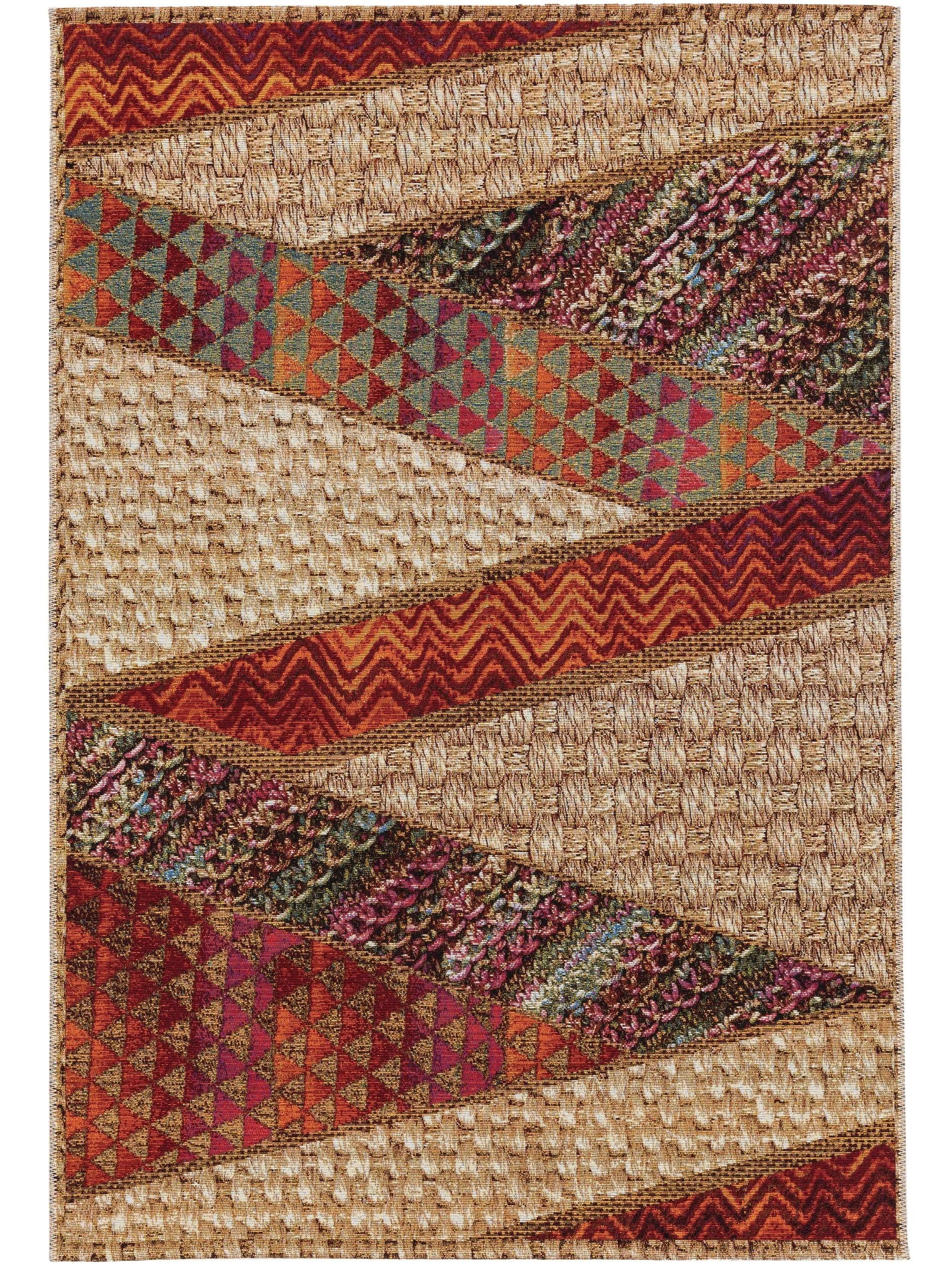 benuta Outdoorteppich Kenya, rechteckig, Höhe: 5 mm, Kunstfaser, Berber, Ethno-Style, Wohnzimmer