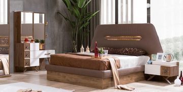 JVmoebel Bett Betten Holz Modern Bettrahmen Neu Bett Design Luxus Doppel