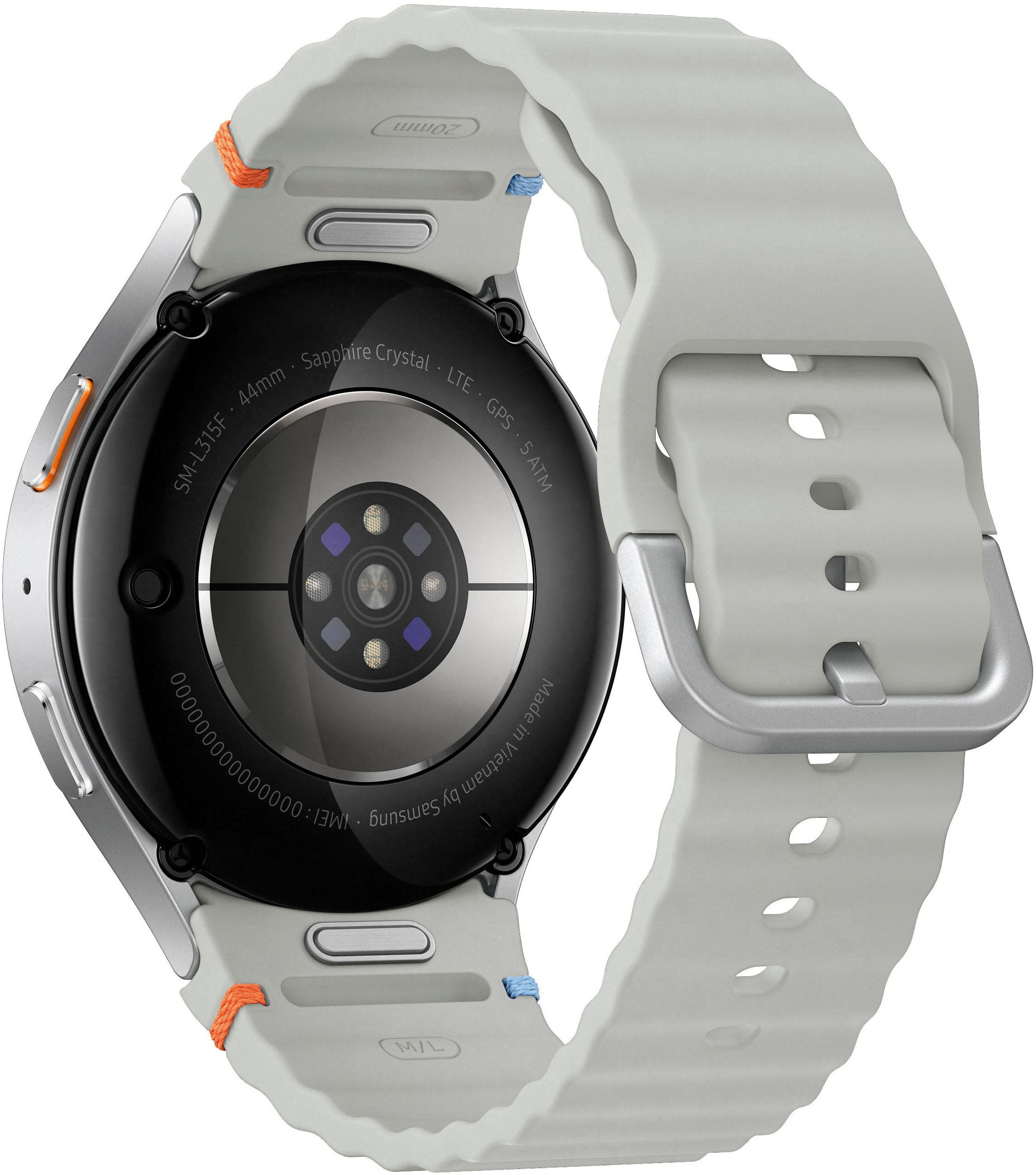 Samsung Galaxy Watch 7 Smartwatch (Wear OS by Samsung) silberfarben