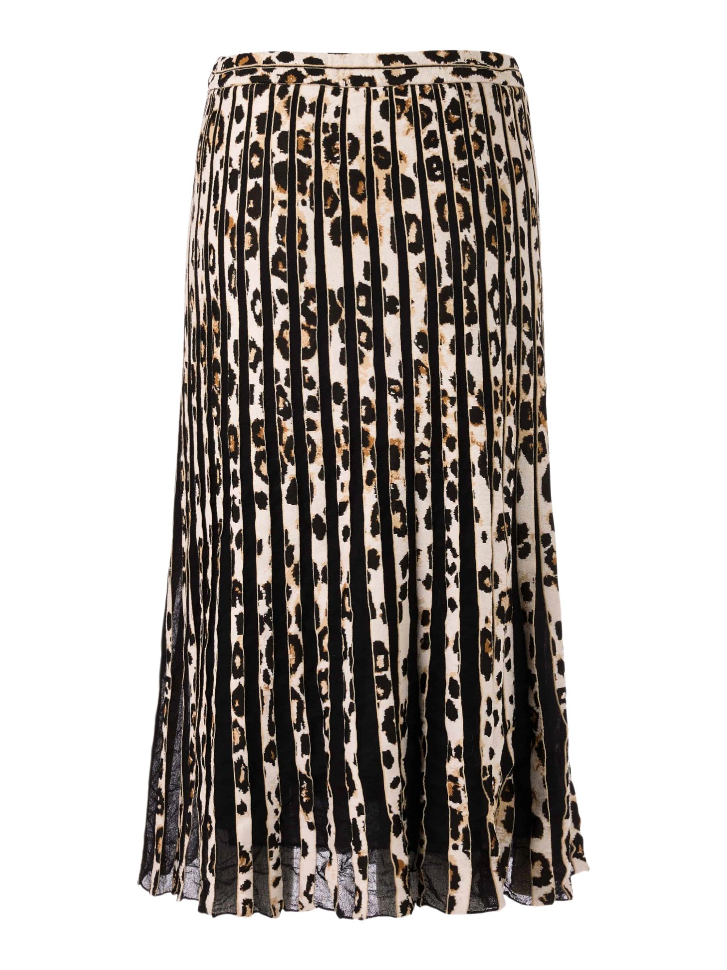 Marc Cain A-Linien-Rock ZC.1 - C - Feminine Rigour bunt,Casual,Viskose,Animalprint,Regular Fit,Mittel