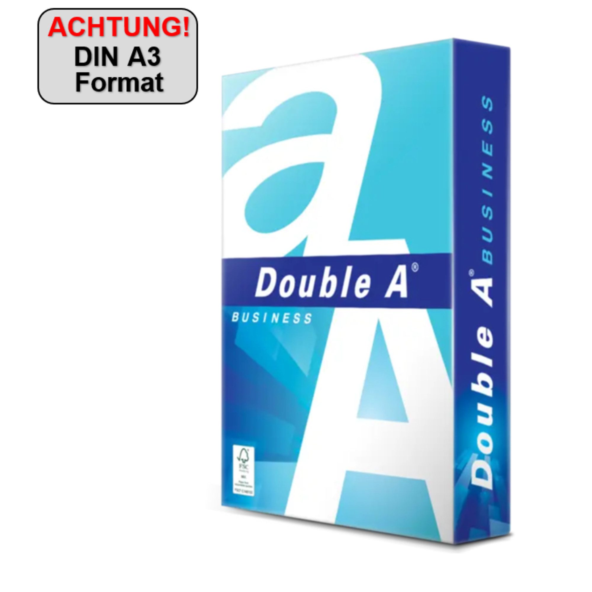 DOUBLE A Kopierpapier Kopierpapier Business S127075 A3 75g 500 Blatt