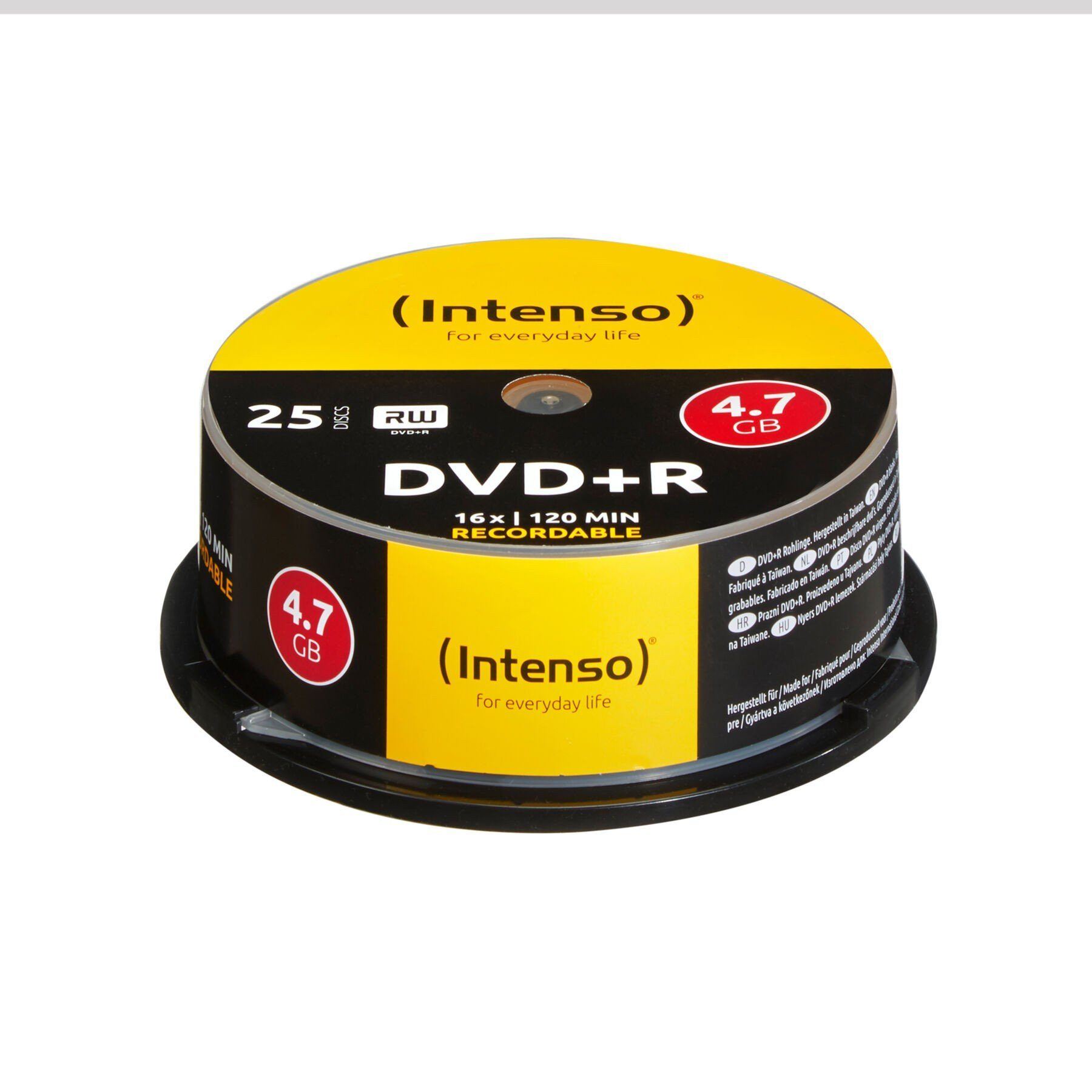 Intenso DVD-Rohling DVD+R 4.7GB, 16x