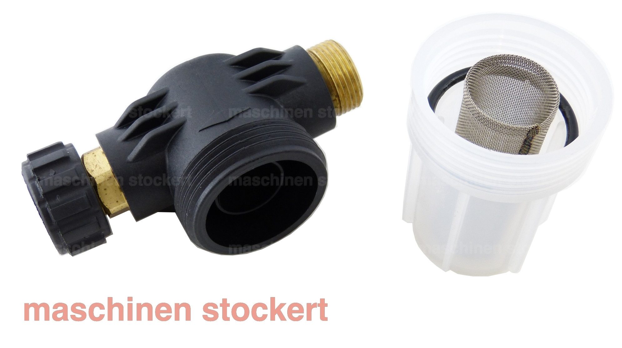Kränzle Hochdrucklanze 133003 Wasserfilter, Schmutzfänger, Filter, passend für Alle Kränzle Hochdruckreiniger (außer der K 1050 Serie), (1-tlg), Wassereingangsfilter mit Überwurfmutter