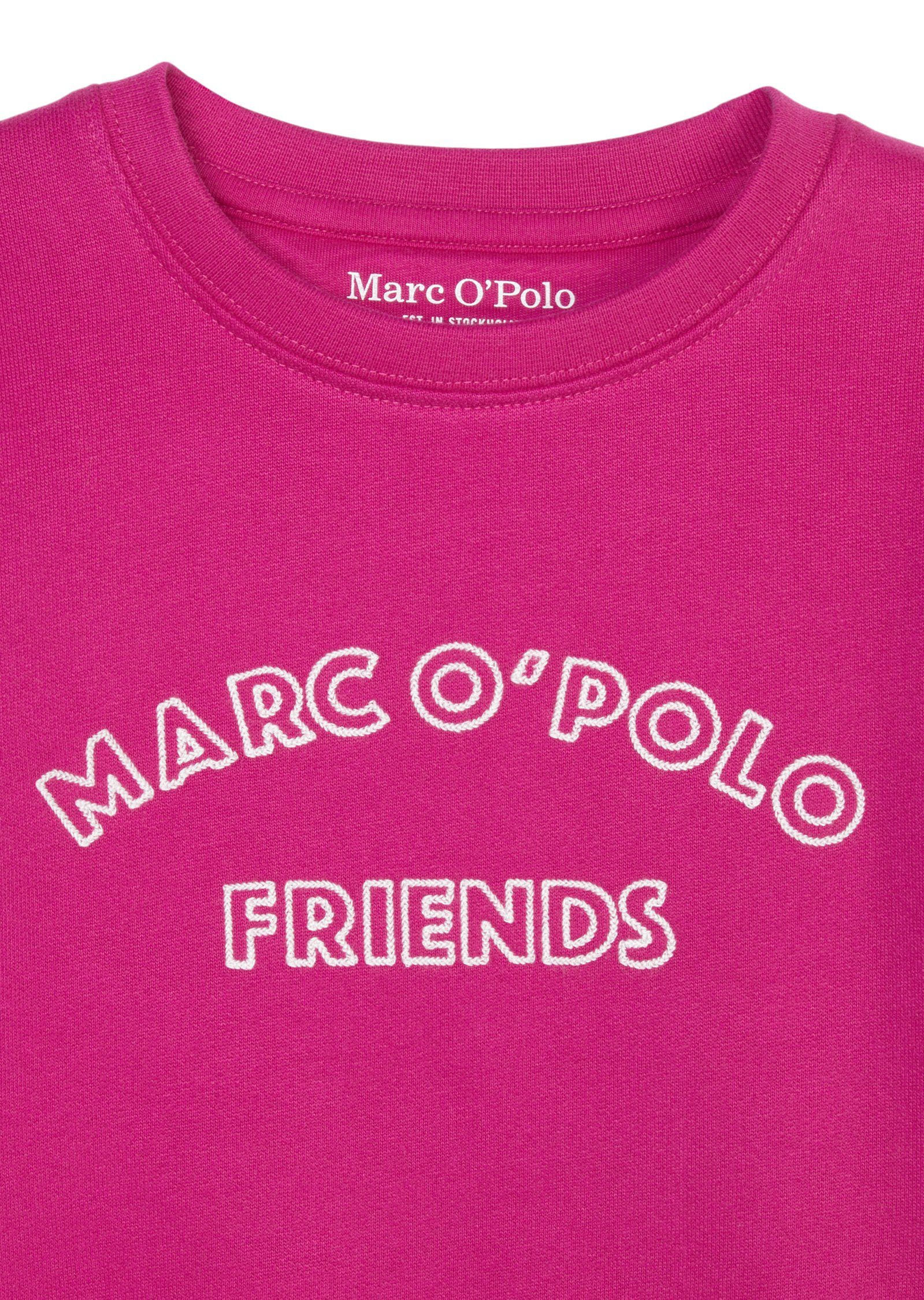 pink Sweatshirt weicher Marc Innenseite O'Polo mit