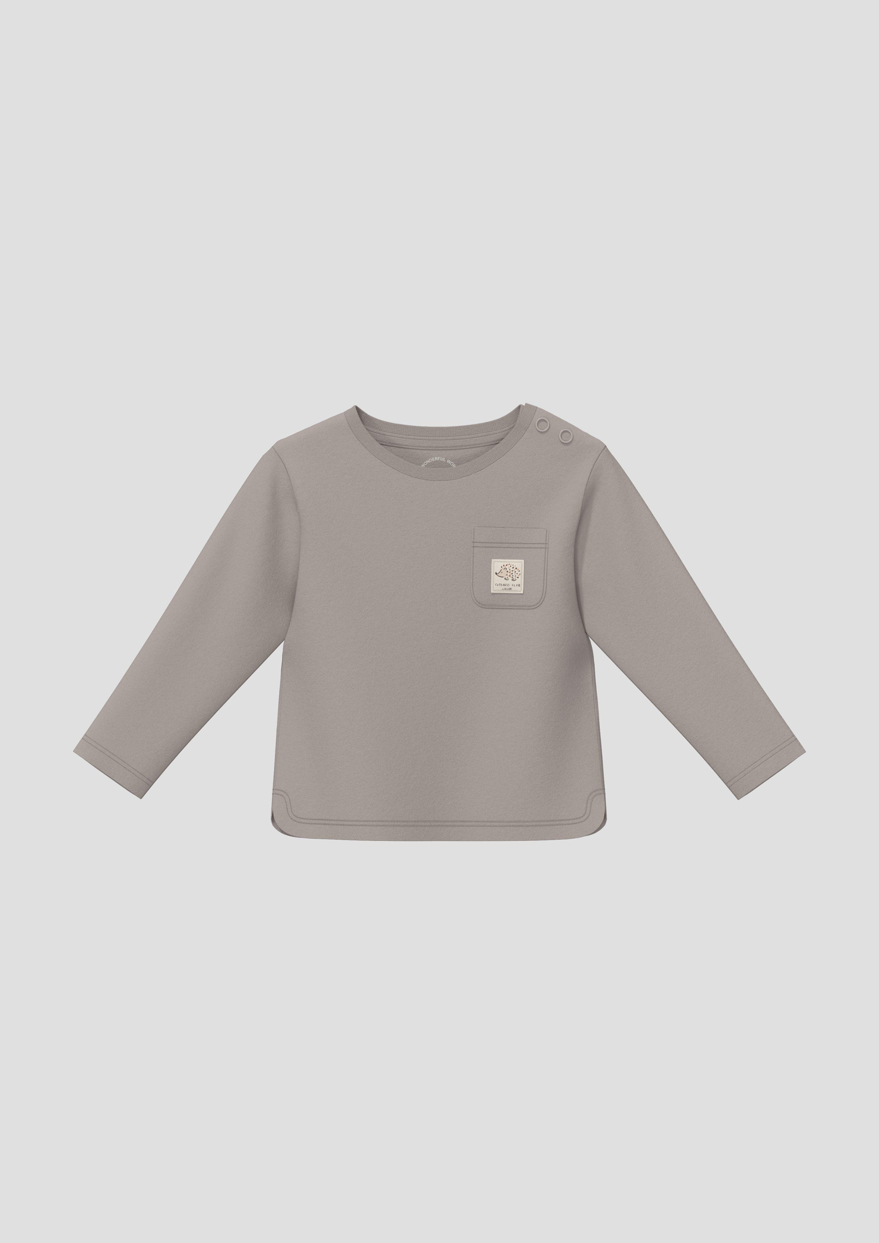 s.Oliver Langarmshirt Unisex Langarmshirt mit Brusttasche günstig online kaufen