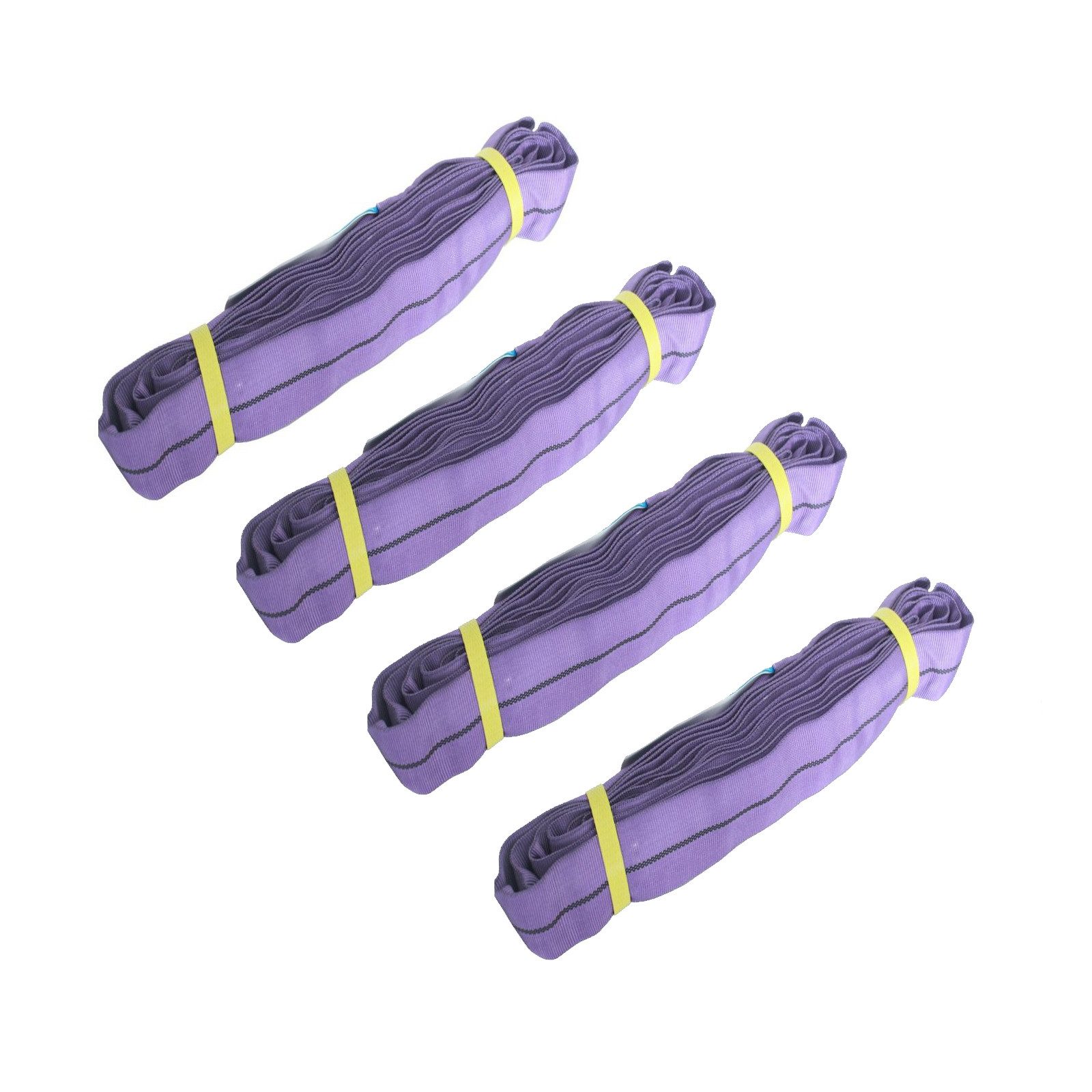 4x Rundschlinge 1000k 4m Umfang Hebeband Hebeschlinge Hebegurt Hebeband