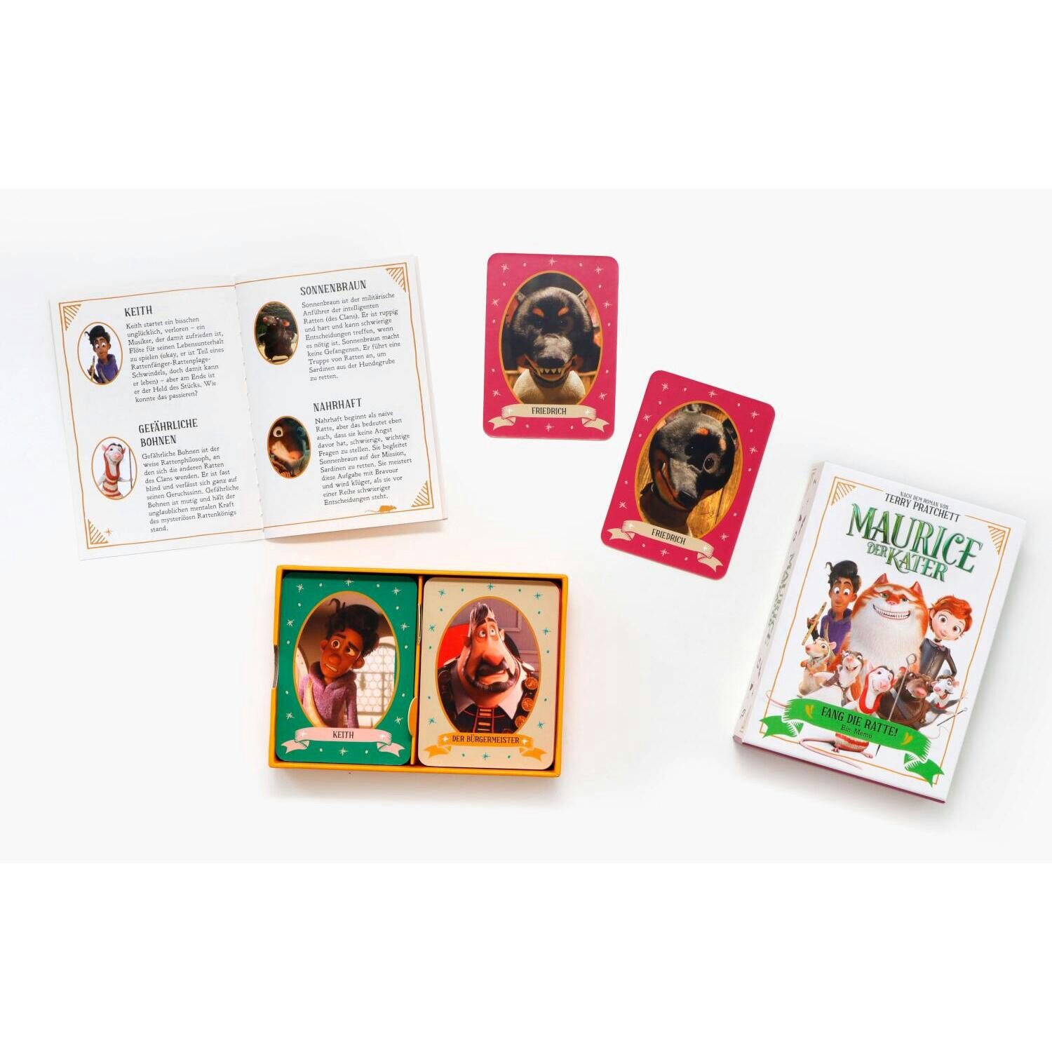 Laurence King Spiel Maurice, der Kater - Memo-Spiel, Maurice, der Kater - Memo-Spiel