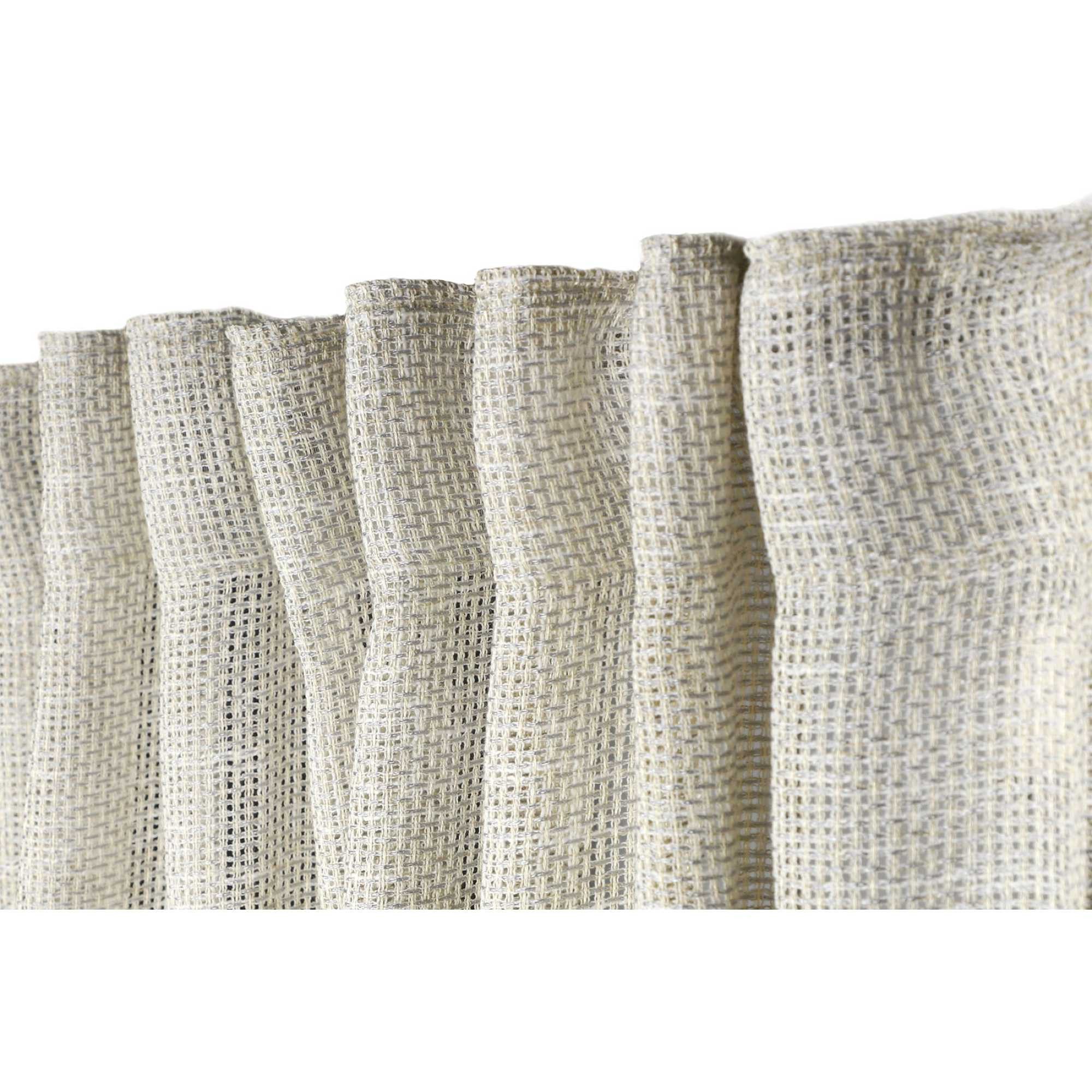 SCHÖNER WOHNEN-Kollektion Vorhang BRIGHT Transparenter Schlaufenvorhang (1 St), Schlaufe, Polyester, 130 x 250 cm in Beige