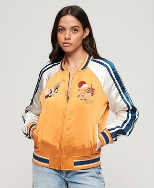 Superdry Bomberjacke SUIKAJAN EMBROIDERED BOMBER Golden Ochre Yellow