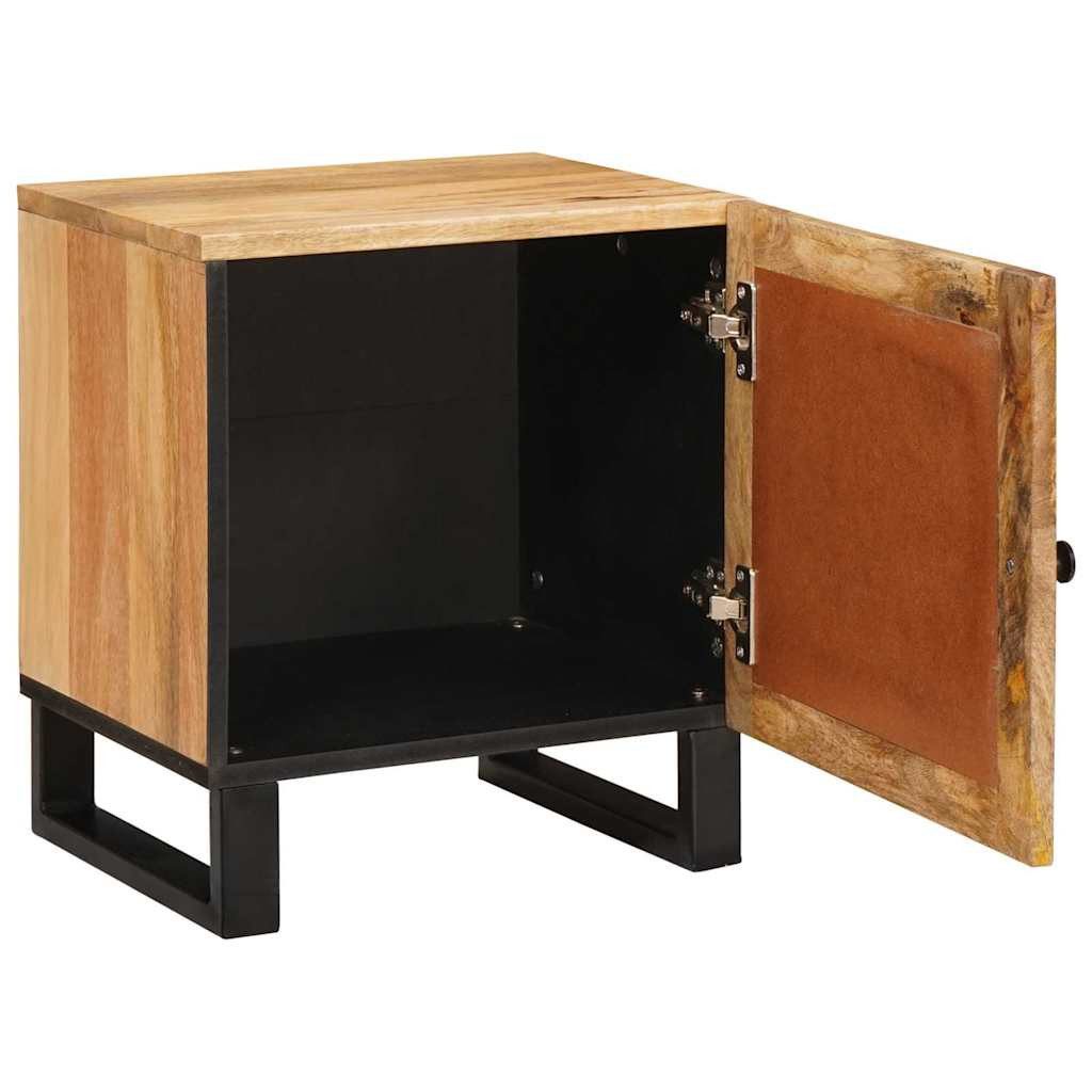 vidaXL Nachttisch Nachttisch Natur 40 x 33 x 46 cm (1-St)