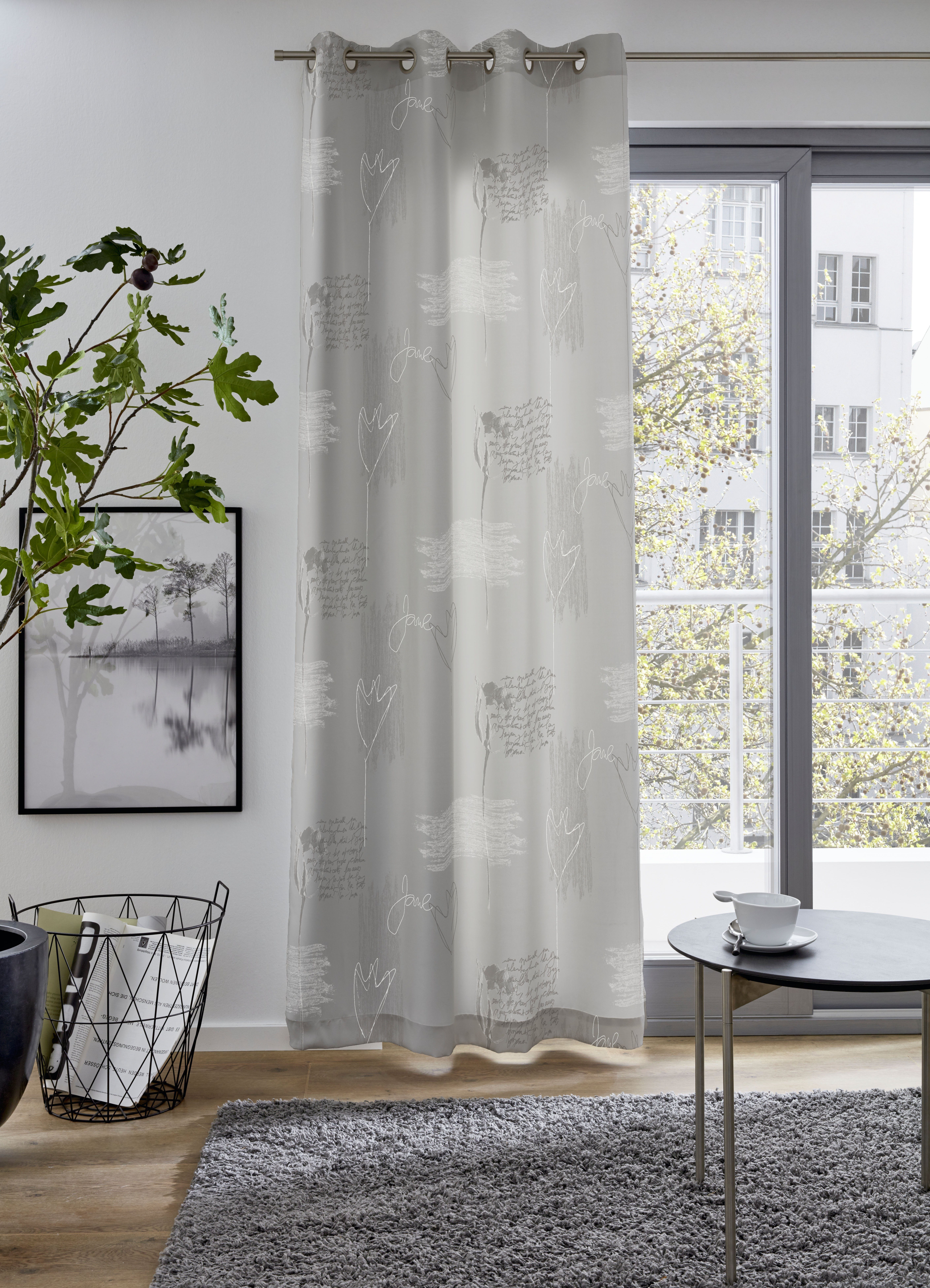 my home Vorhang AMSTERDAM, Ösen (1 günstig online kaufen