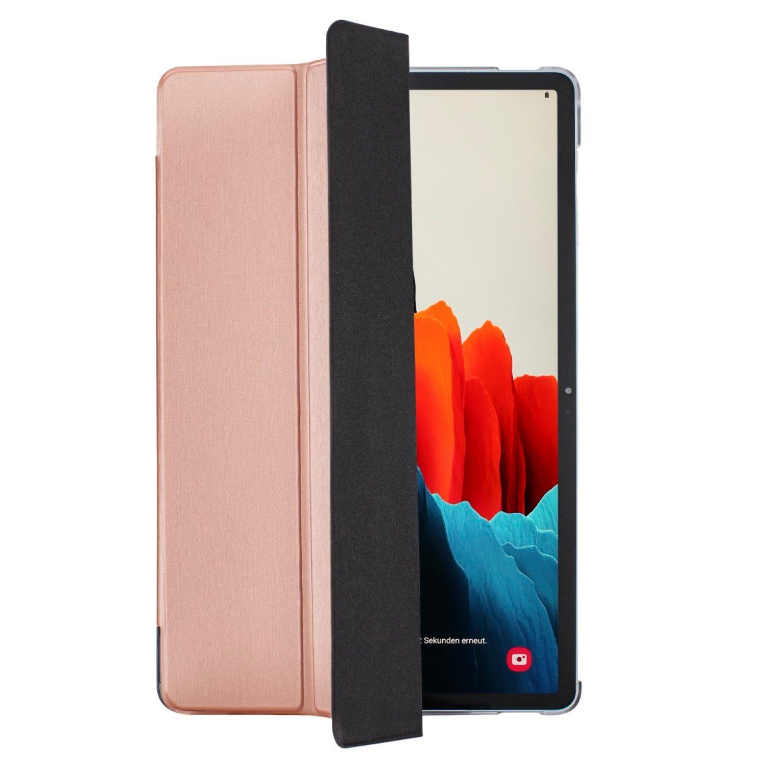 Hama Tablet-Hülle Smart Case Fold Clear Tasche Cover Hülle Rose, Aussparung für S-Pen, für Samsung Galaxy Tab S8 2022 / S7 2020 11"