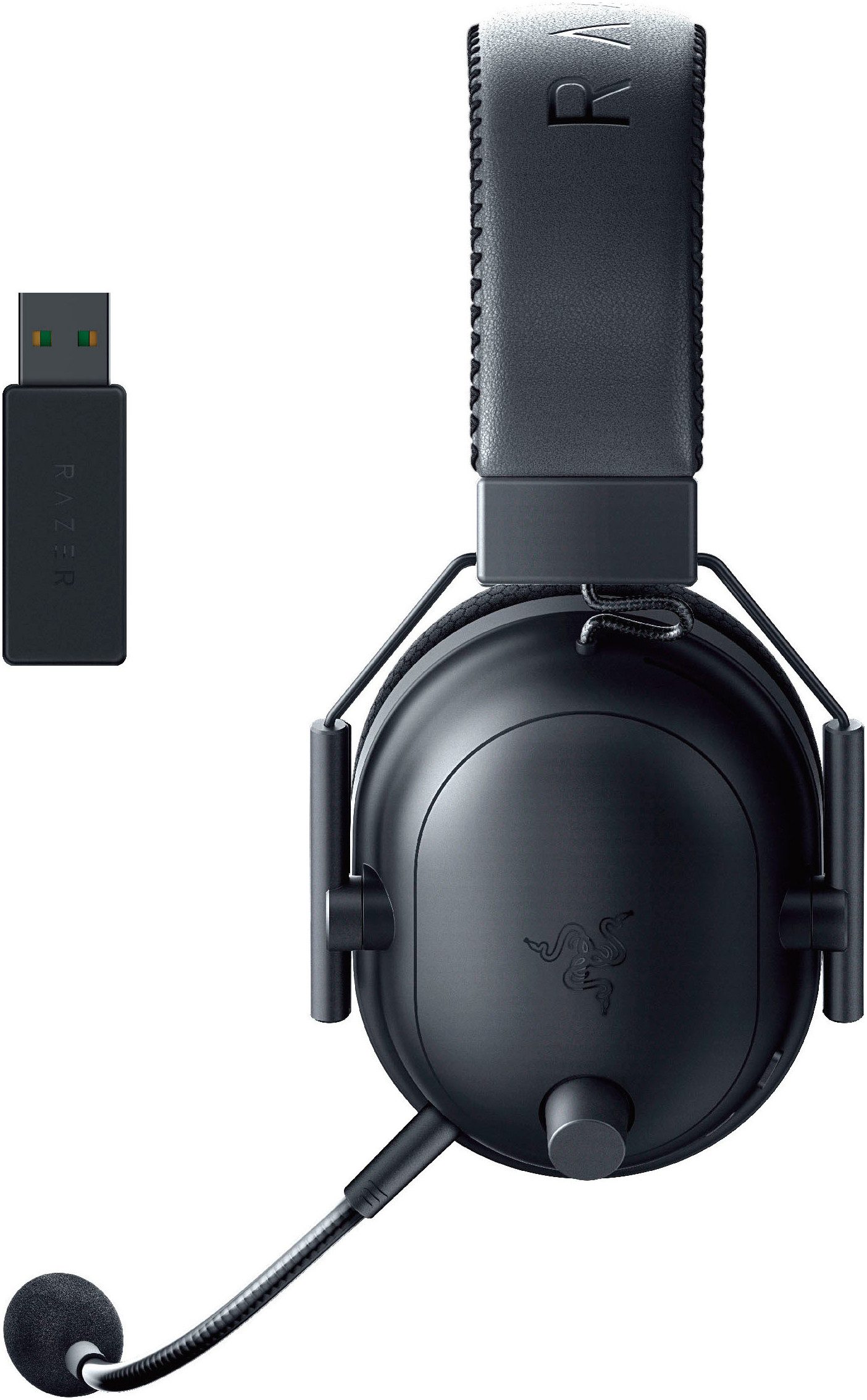 RAZER BlackShark V2 Pro Kopfhörer (Audio-Chat-Funktionen, Geräuschisolierung, Mikrofon abnehmbar, Stummschaltung, Wireless-Audio-Streaming, A2DP Bluetooth, Bluetooth)