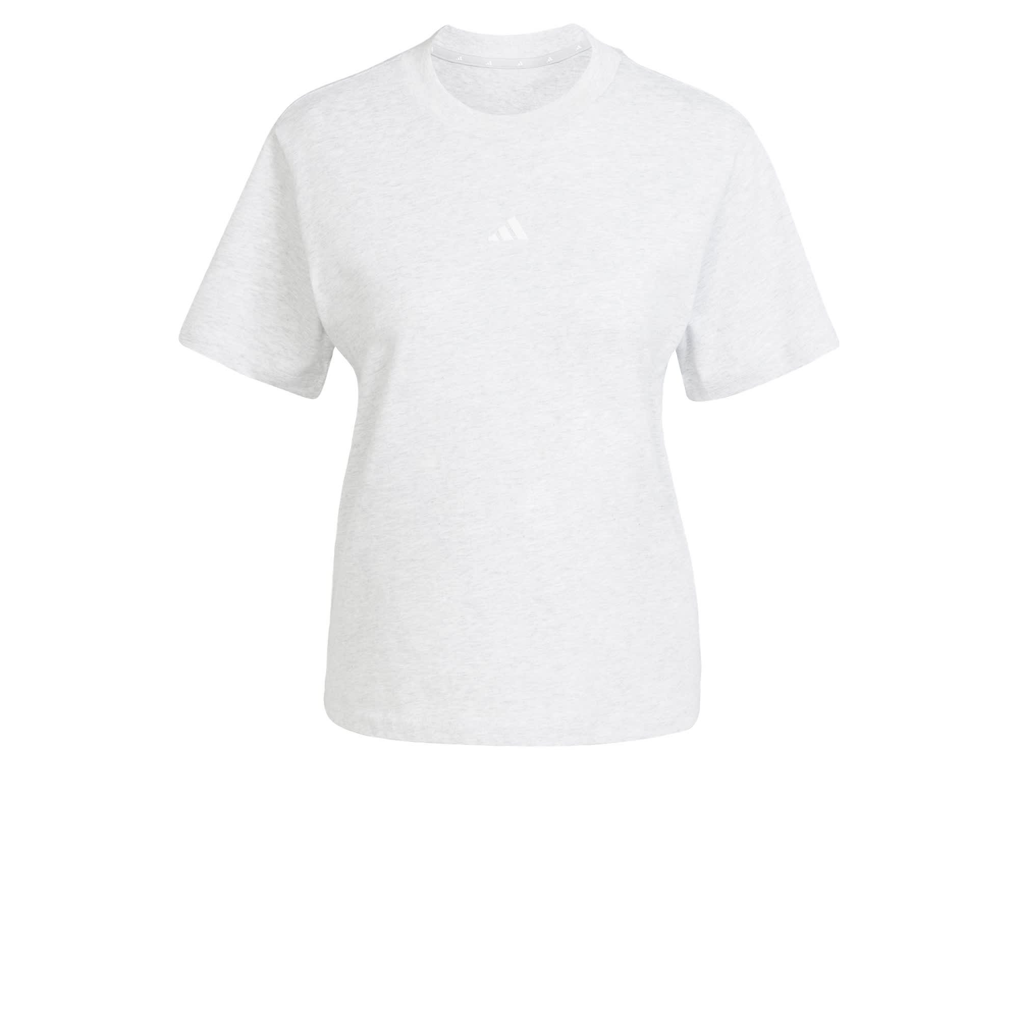 Trainingsshirt ESSENTIALS BAUMWOLL-T-SHIRT, KLEINES LOGO