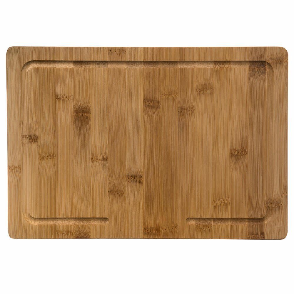 5five Simply Smart Schneidebrett mit Kantenauflage 35 x 24 cm, Bambus