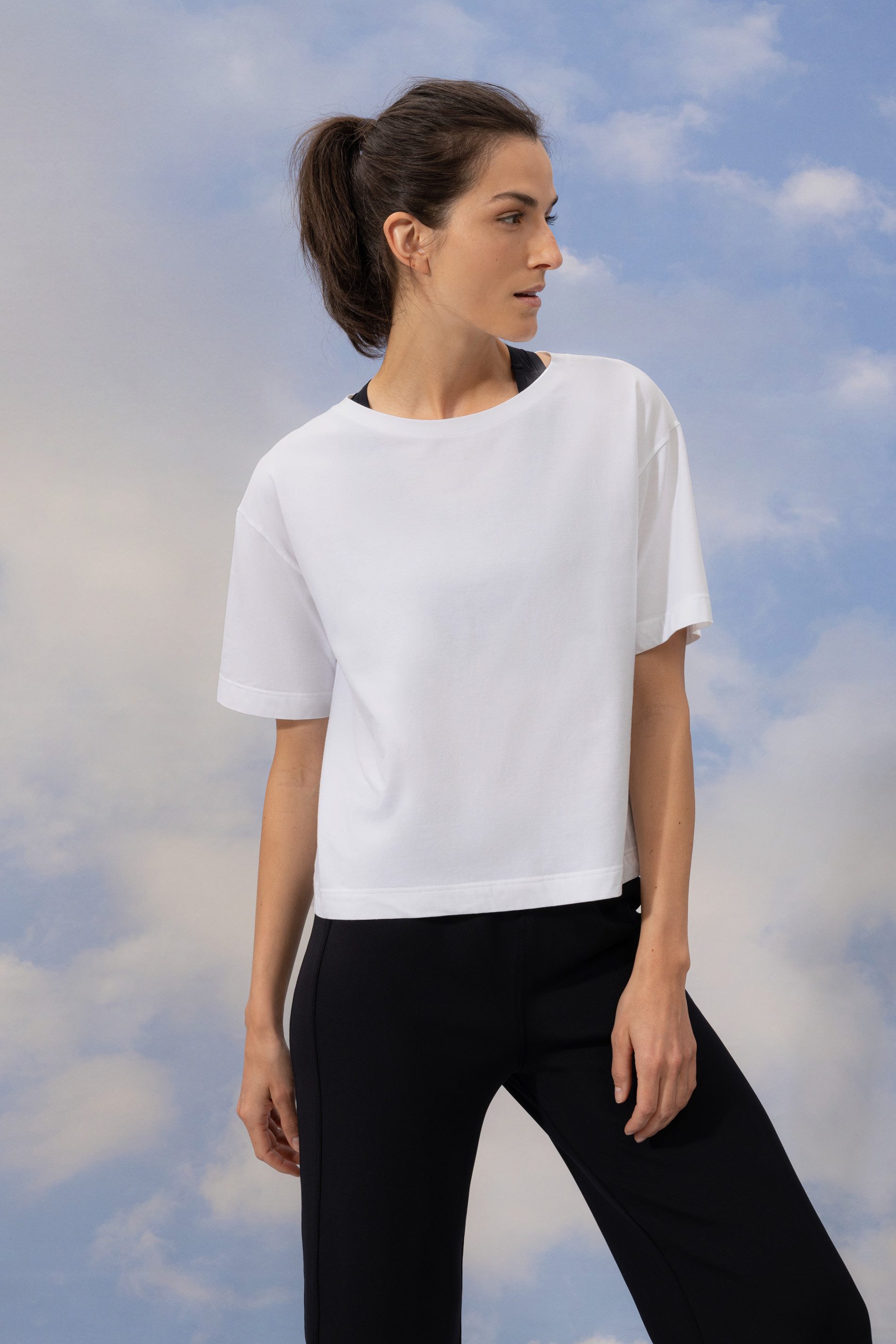 T-Shirt Mey Damen T-Shirt Serie Natural Uni T-Shirt