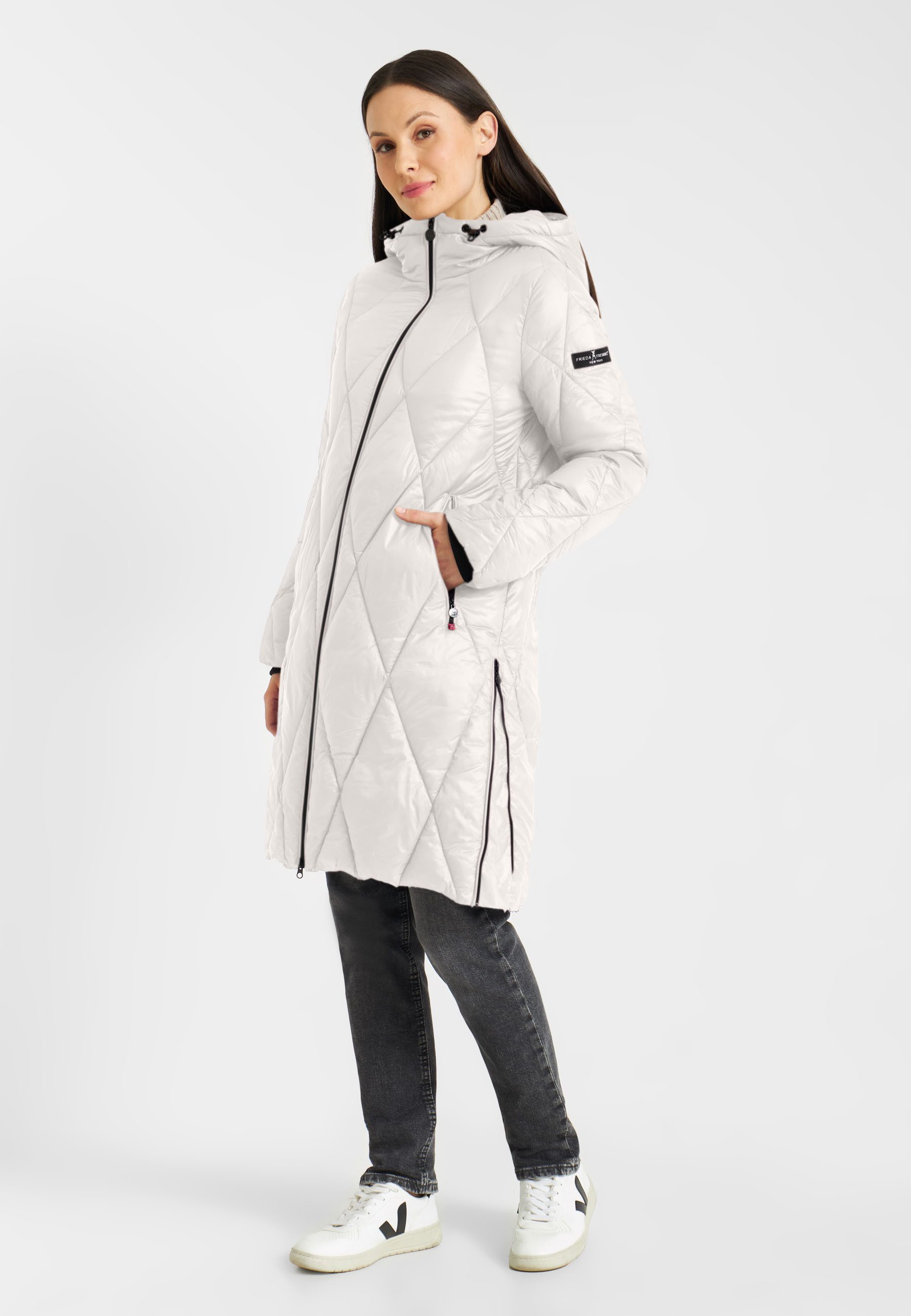 Frieda & Freddies Langmantel Fake Down Coat / Idis