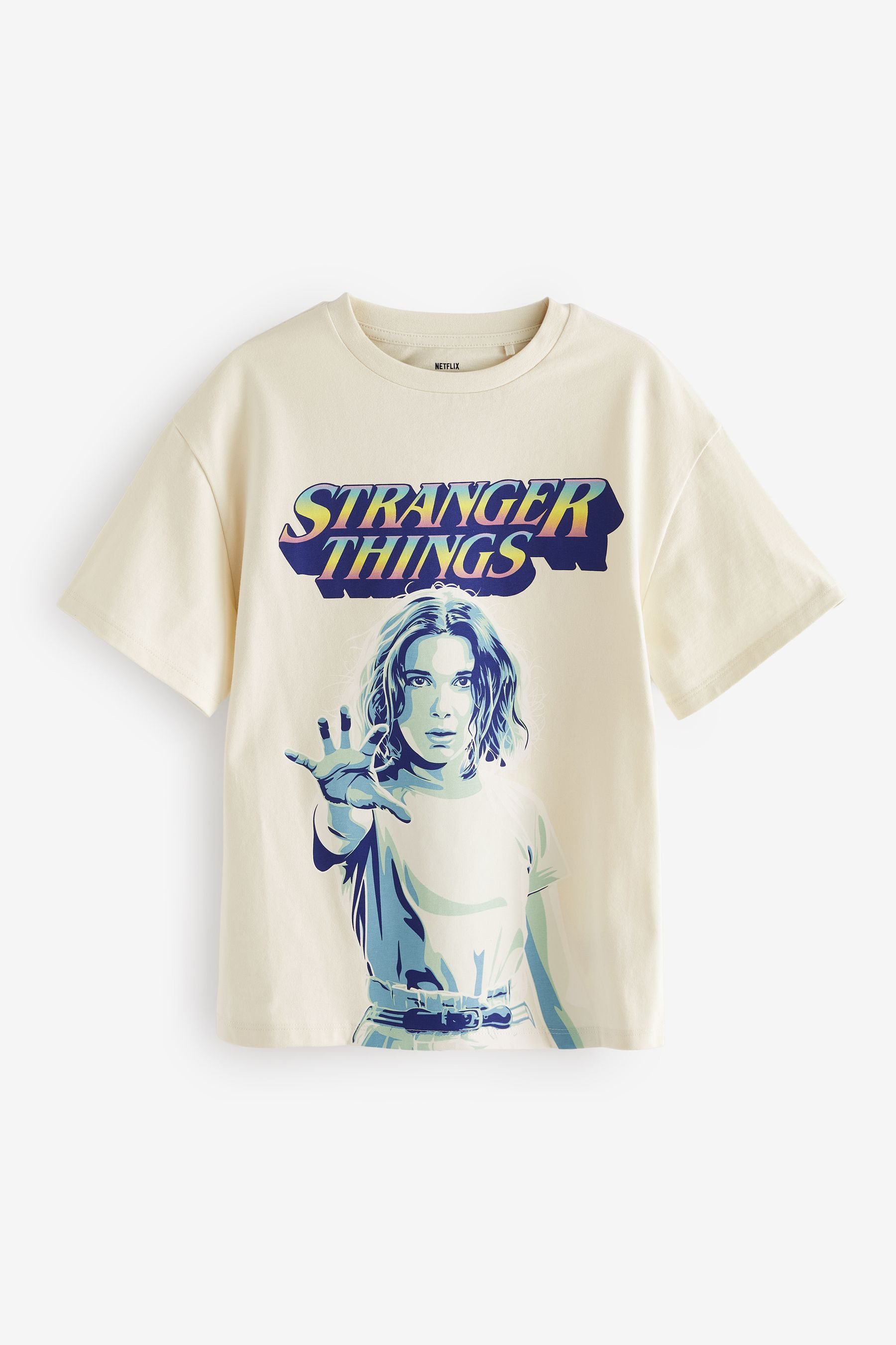 Next T-Shirt Lizenziertes Oversized T-Shirt, Stranger Things (1-tlg)
