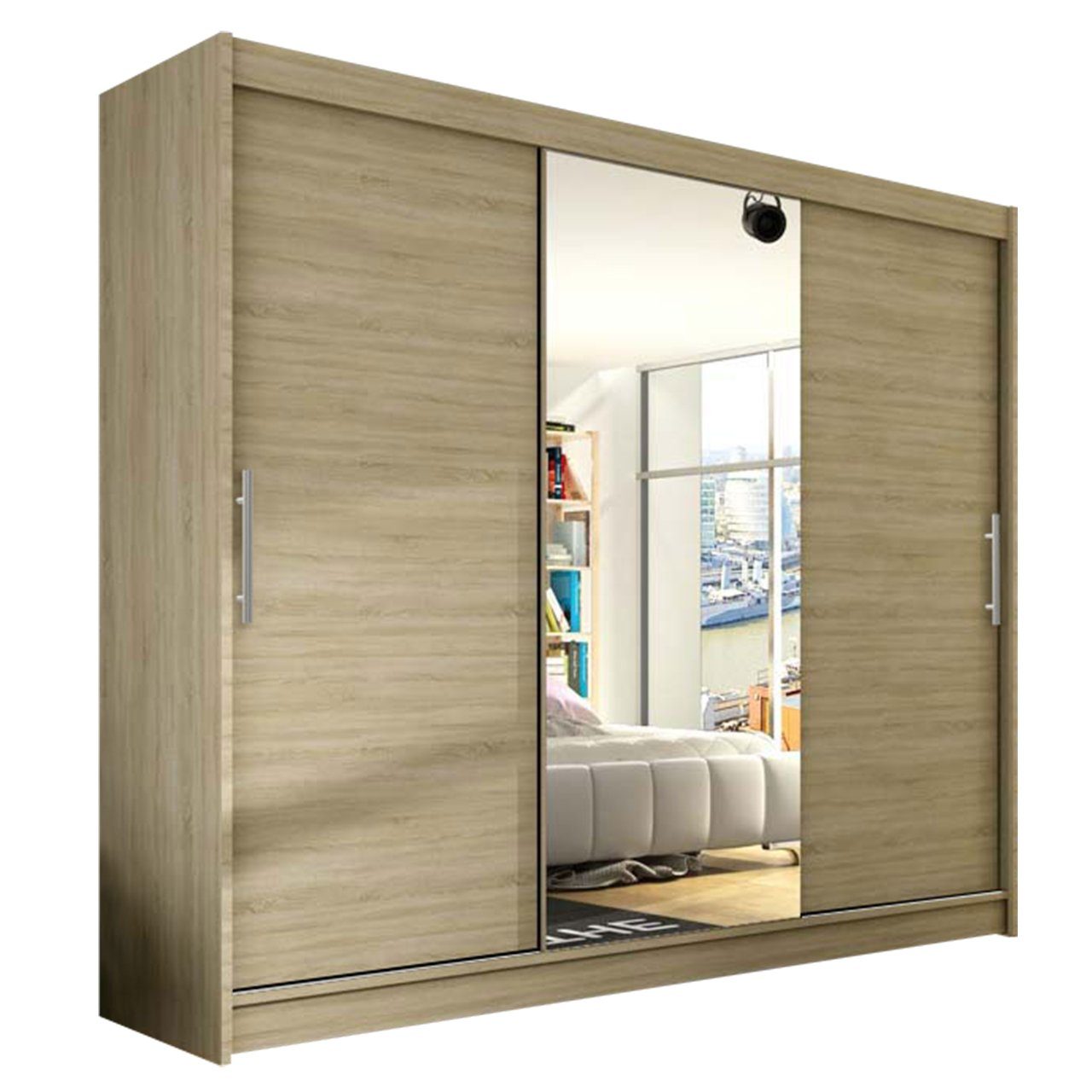 MIRJAN24 Kleiderschrank Aston I 250 (Frontspiegel, günstig online kaufen