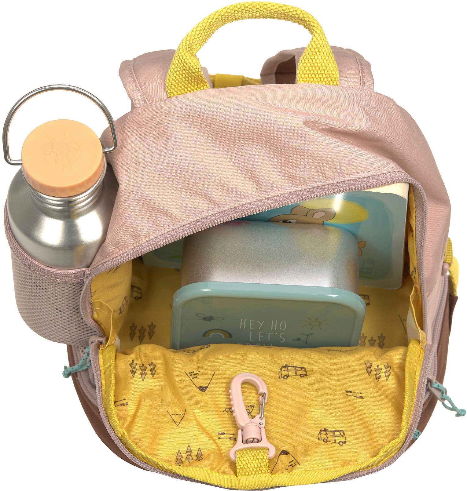 LÄSSIG Kinderrucksack Adventure, Tipi, Mini Backpack, PETA-approved vegan