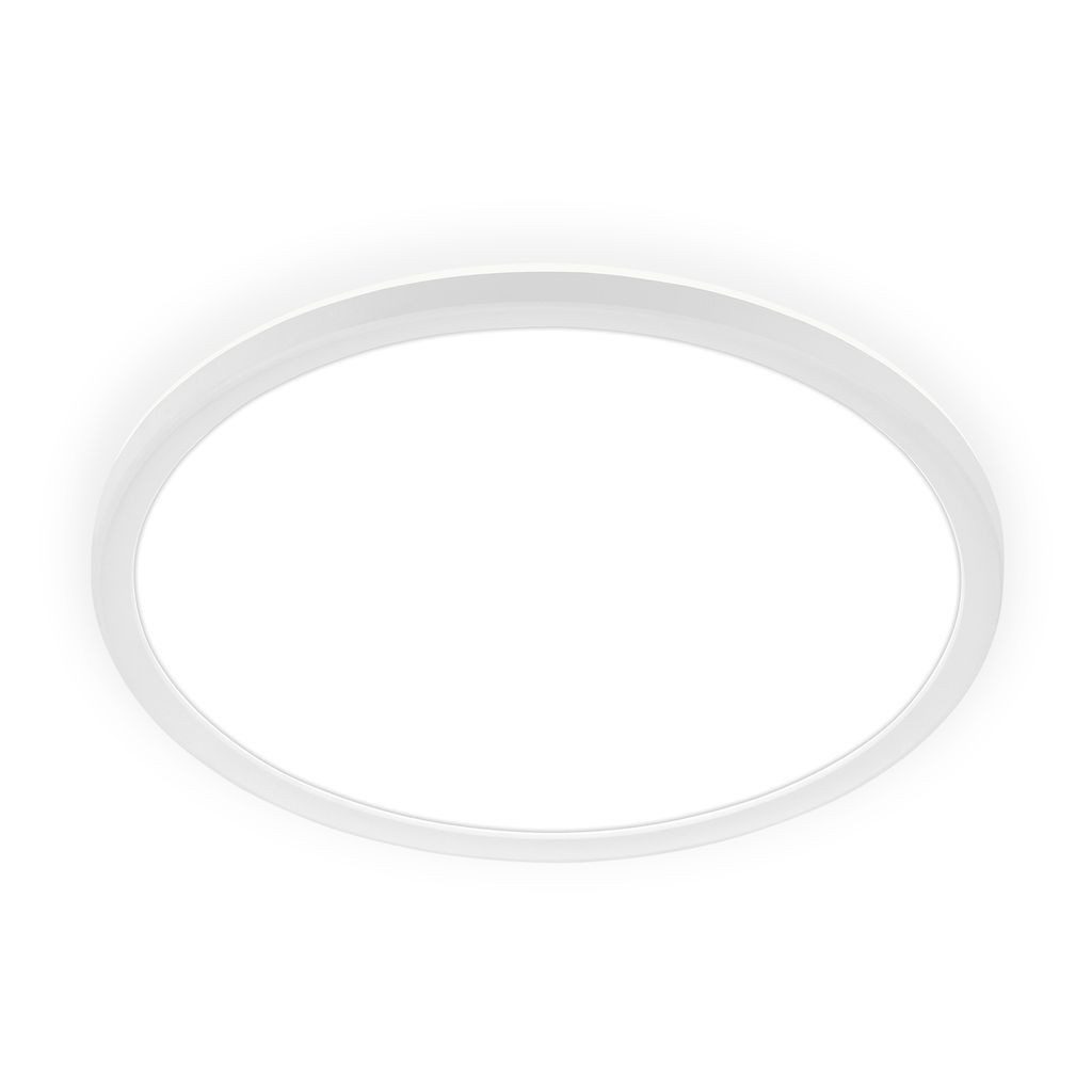 Briloner Leuchten LED Deckenleuchte LED Deckenlampe Backlight, LED fest integriert, 4000K - Neutralweiß, 29 x 3 cm, Badezimmer, Badlampe, Küche