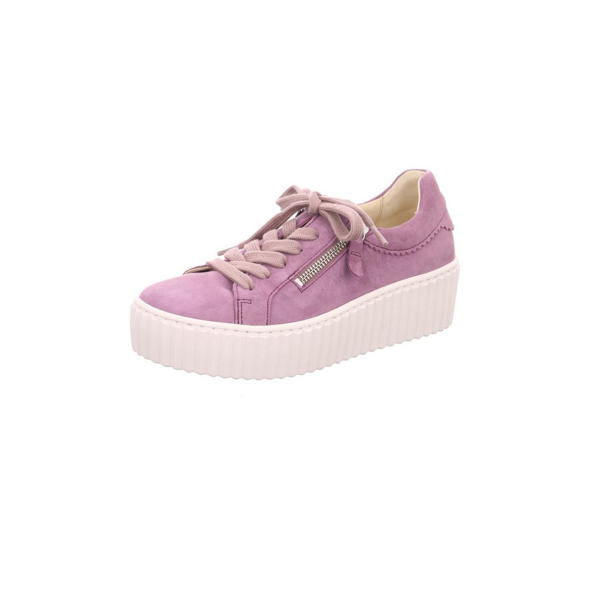 Freizeit Schnürer für Damen in pink Sneaker