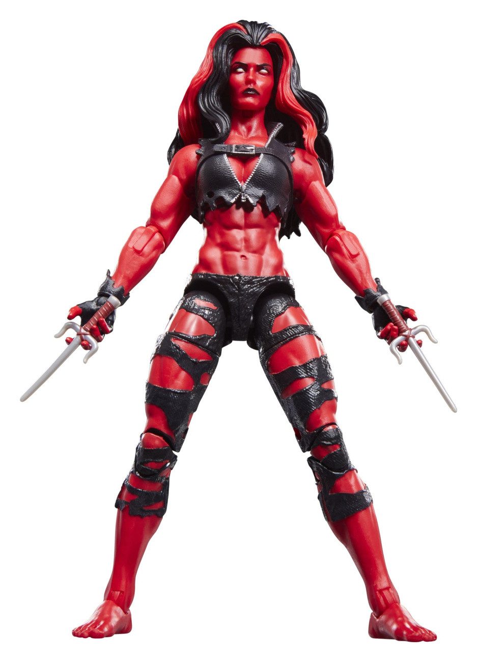 Hasbro Actionfigur Hulk Marvel Legends Actionfigur Red She-Hulk 15 cm