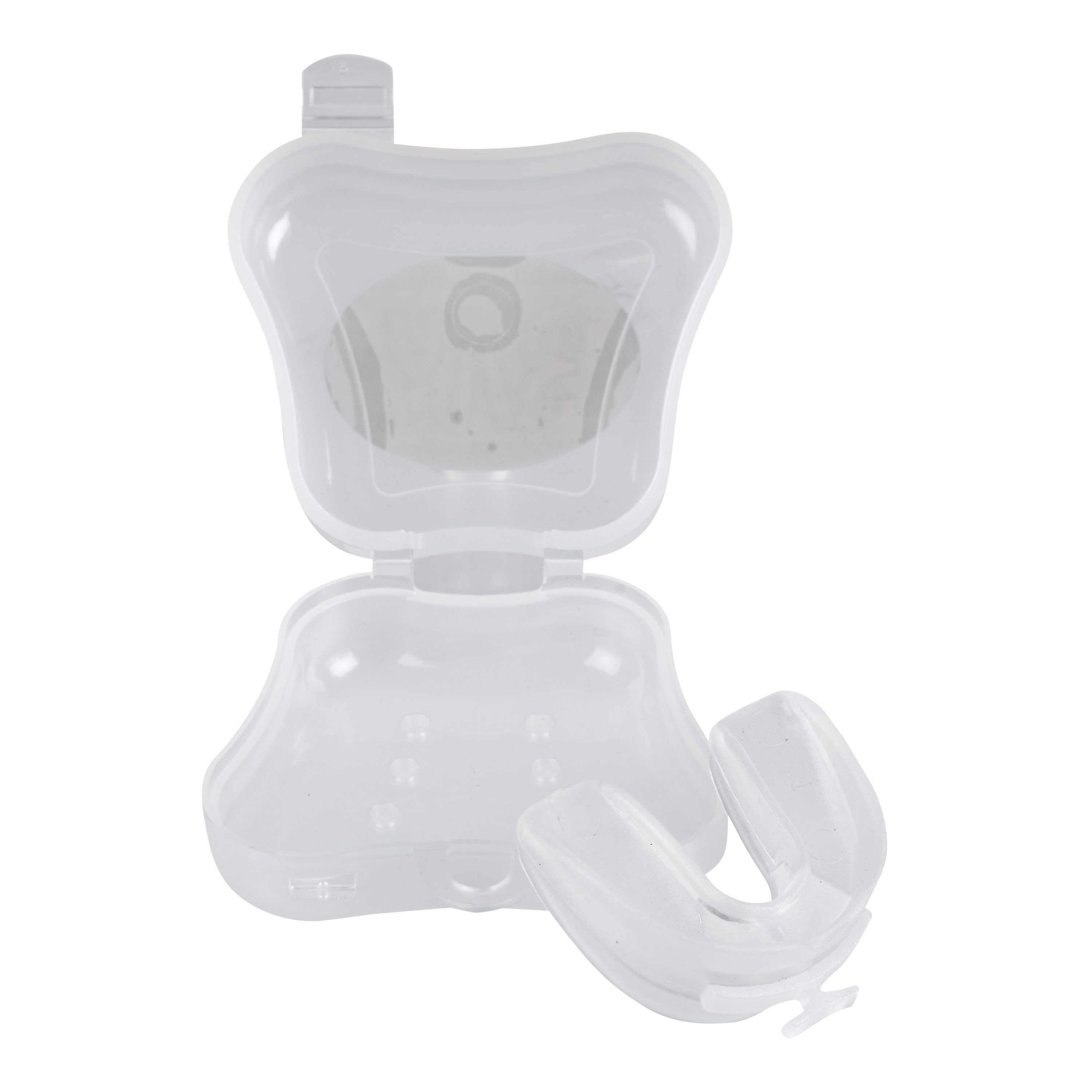 BAY-Sports Zahnschutz Double Kinder Junior Doppelter Sport Mundschutz für Oben und Unten (Zahnschutz mit Dose), DoubleShield Kids. Rundumschutz für junge Athleten. Für 2 Zahnreihen.