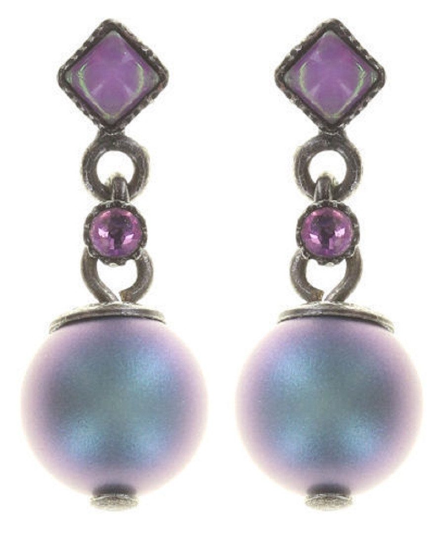 KONPLOTT Paar Ohrstecker Konplott: pendelnde Ohrstecker Daily Desire - Cream small