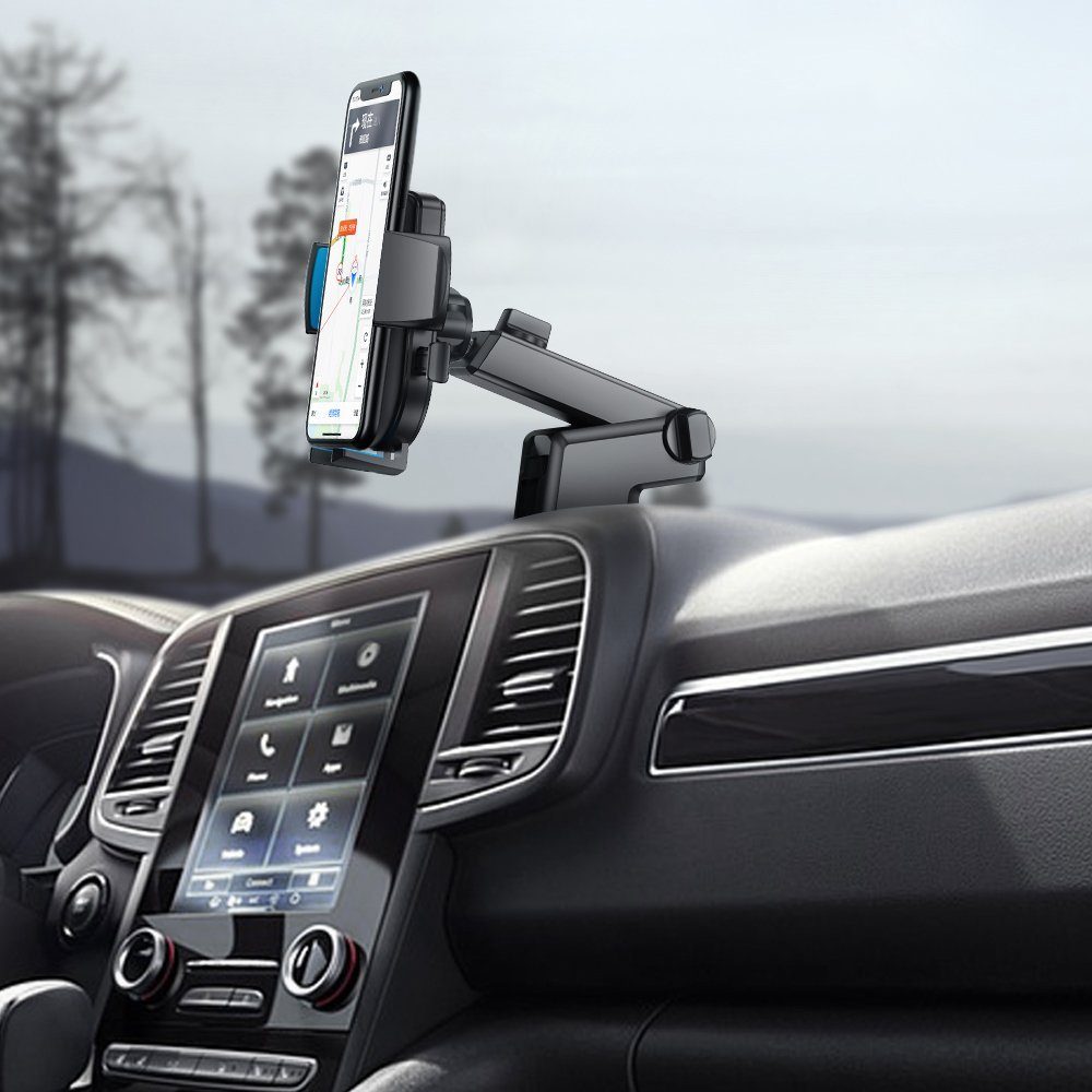 JOYROOM Smartphone-Halterung KFZ Autohalterung mit versellbarem Arm Handy-Halterung kompatibel – Bild 5 von 5