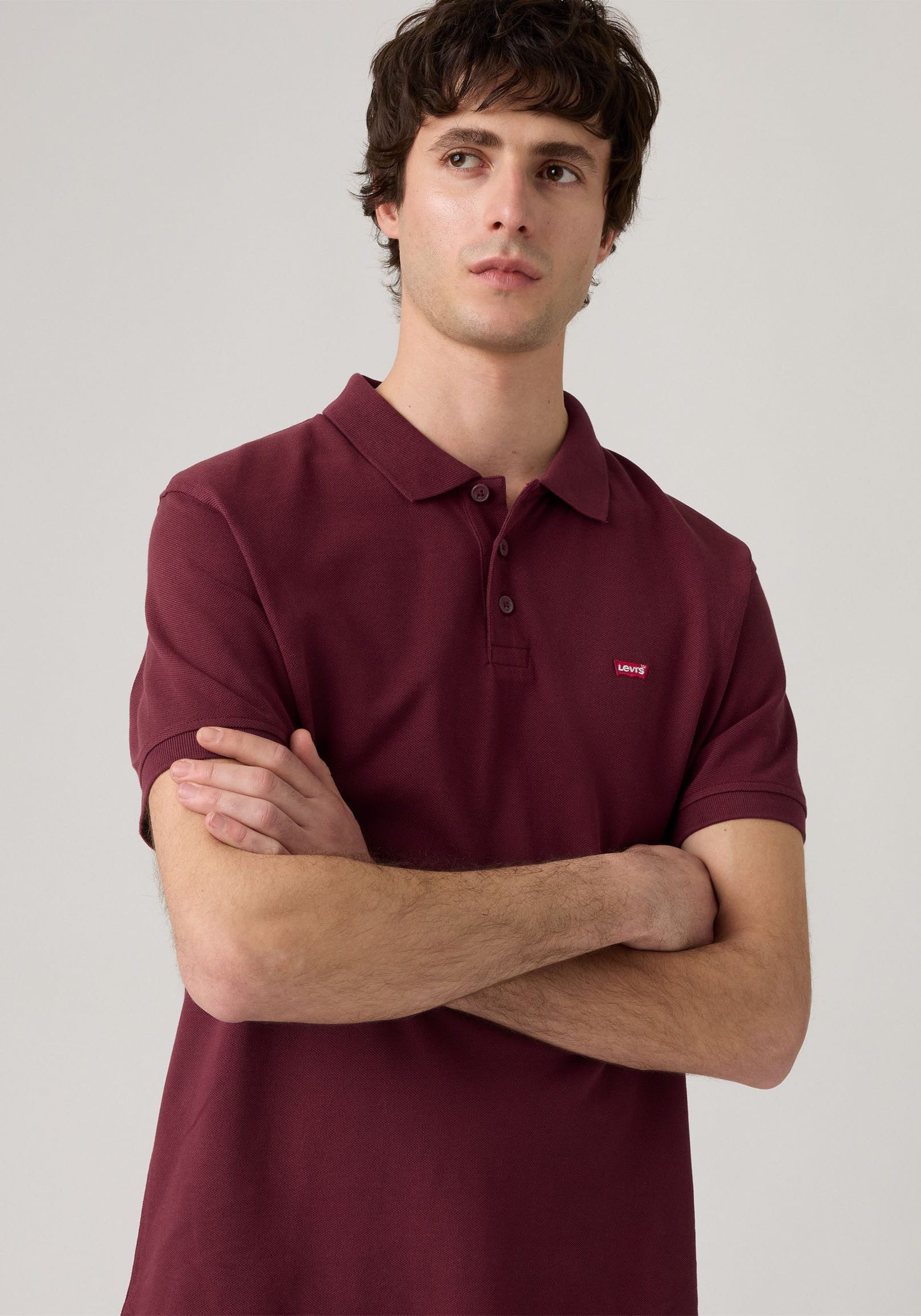 Levi's® Poloshirt LE NEW LEVIS HM POLO mit kleinem Batwing-Logo günstig online kaufen