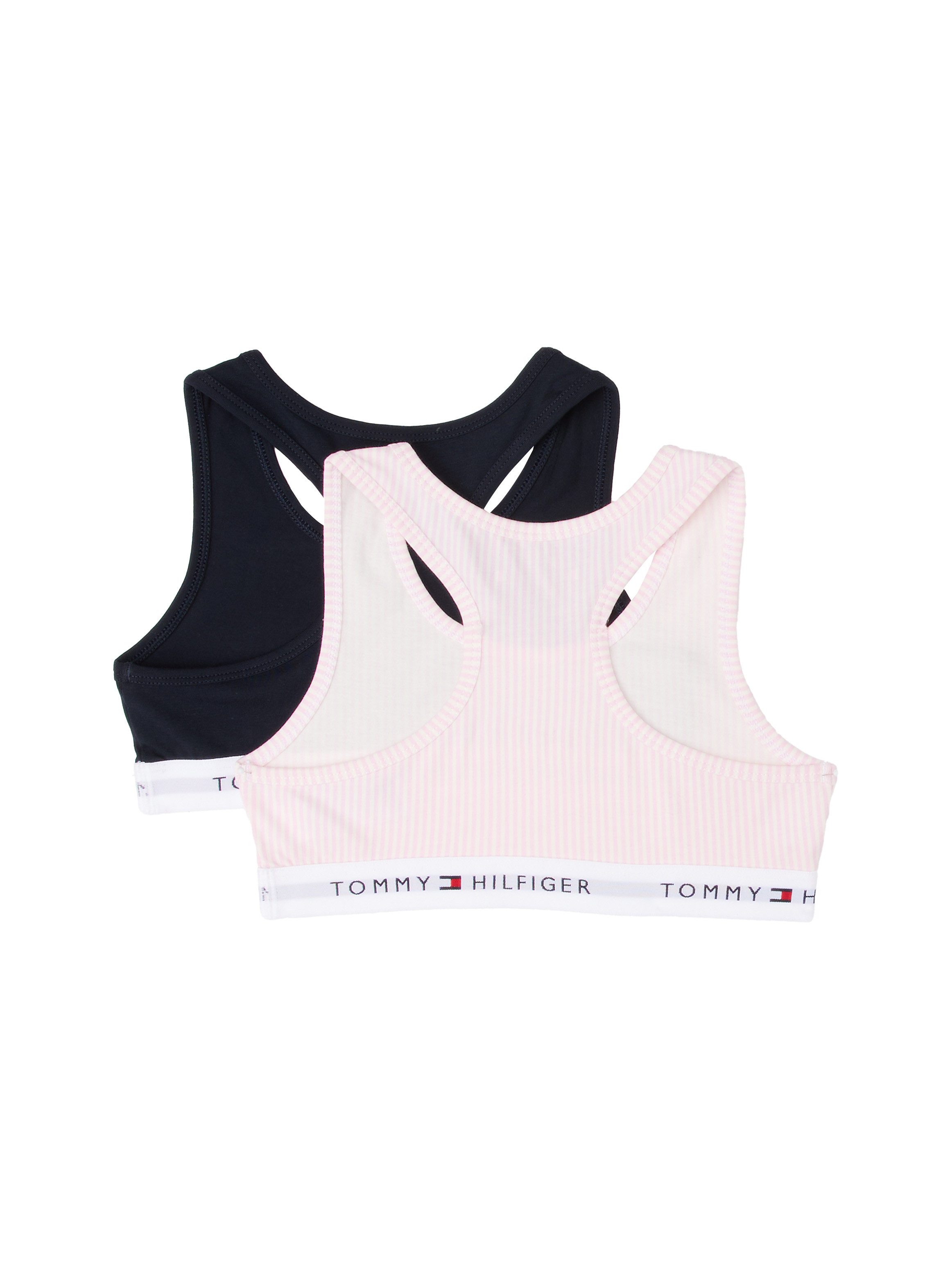 Tommy Hilfiger Underwear Bralette-BH 2PK BRALETTE PRINT (Packung, 2-tlg., 2er-Pack) mit Logoschriftzug