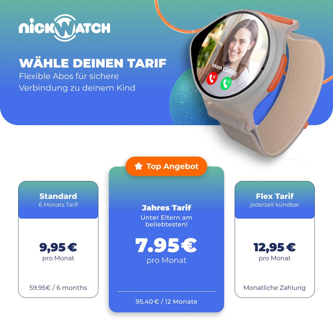 NickWatch NickWatch GPS Tracking Smartwatch Smartwatch