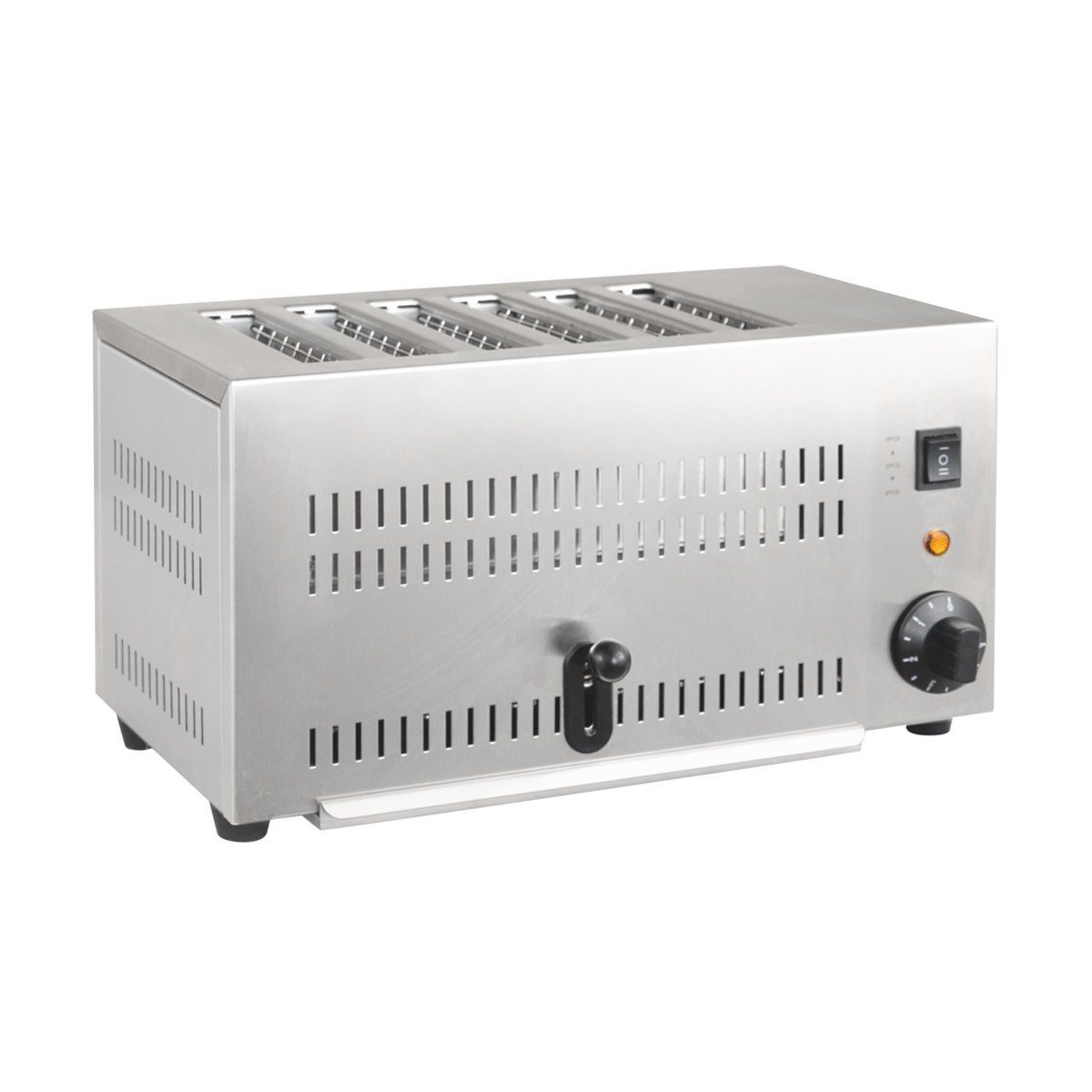 GastroHero Tunnel-Toaster Toaster mit 6 Schlitzen - Gastronomie, Catering, Buffet, Frühstück, 2570 W