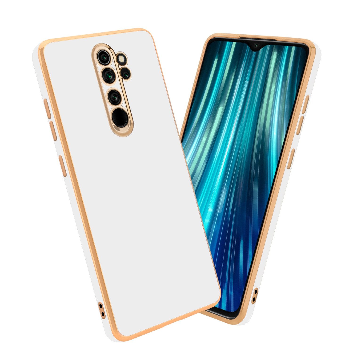 Cadorabo Handyhülle für Xiaomi RedMi NOTE 8 PRO Hülle Xiaomi RedMi NOTE 8 PRO, Schutzhülle - TPU Silikon Hülle - mit Kameraschutz