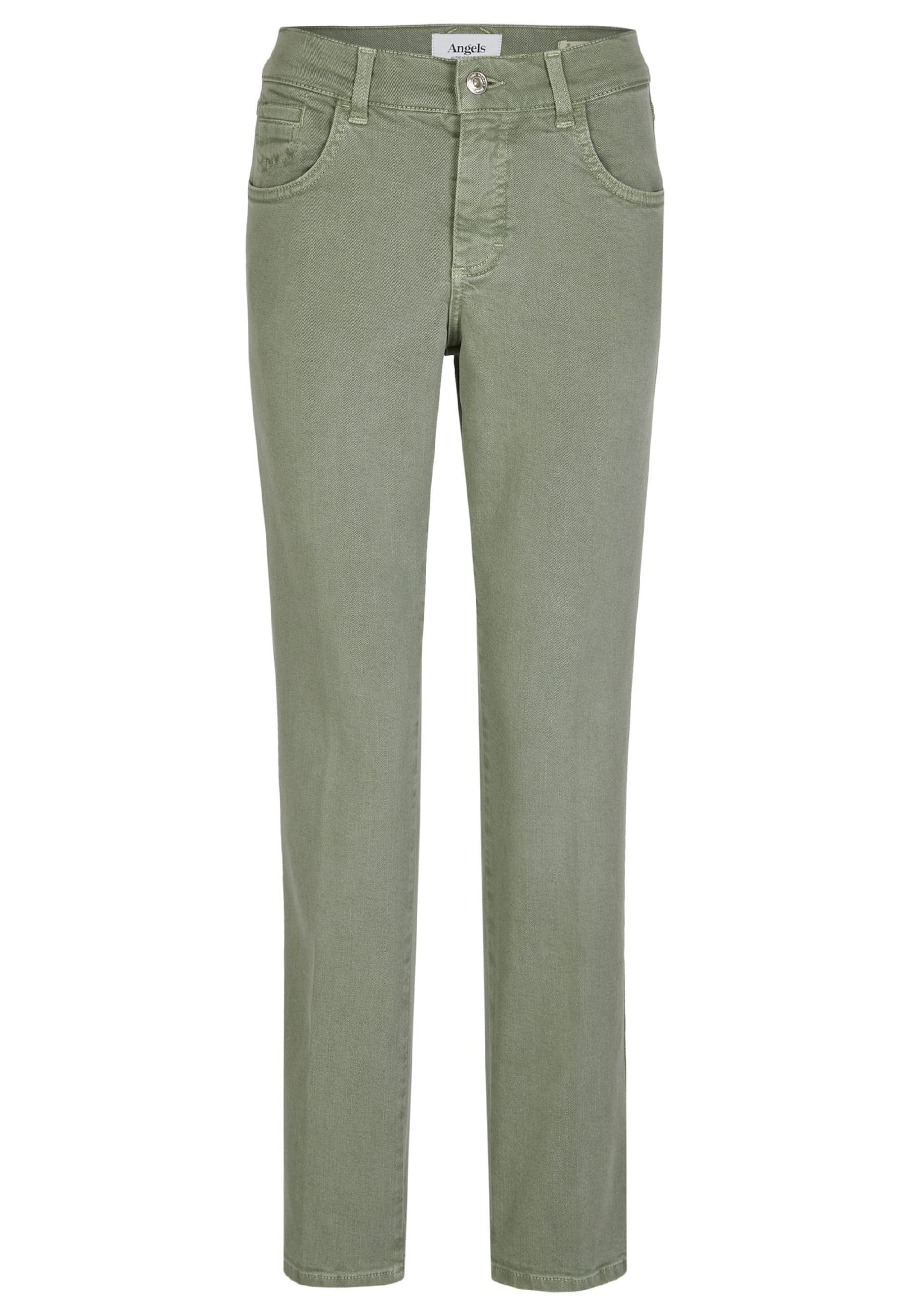 5-Pocket-Jeans ANGELS 7/8-Jeans Darleen Crop grün