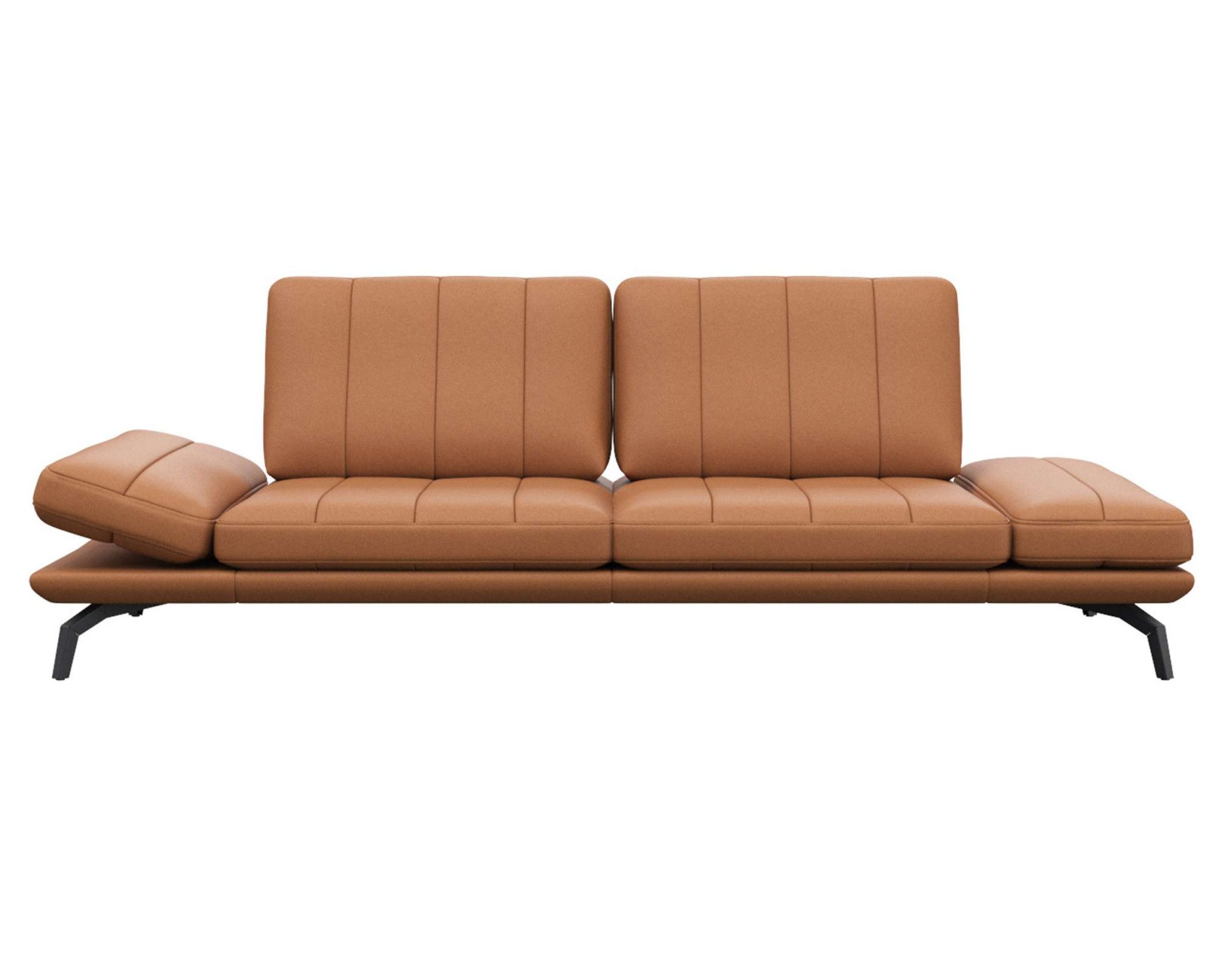 FLEXLUX 3-Sitzer Tropea Relaxsofa, Designsofa, Relaxfunktion, TV-Couch, Funktionssofa mit Armteilverstellung & Sitztiefenverstellung