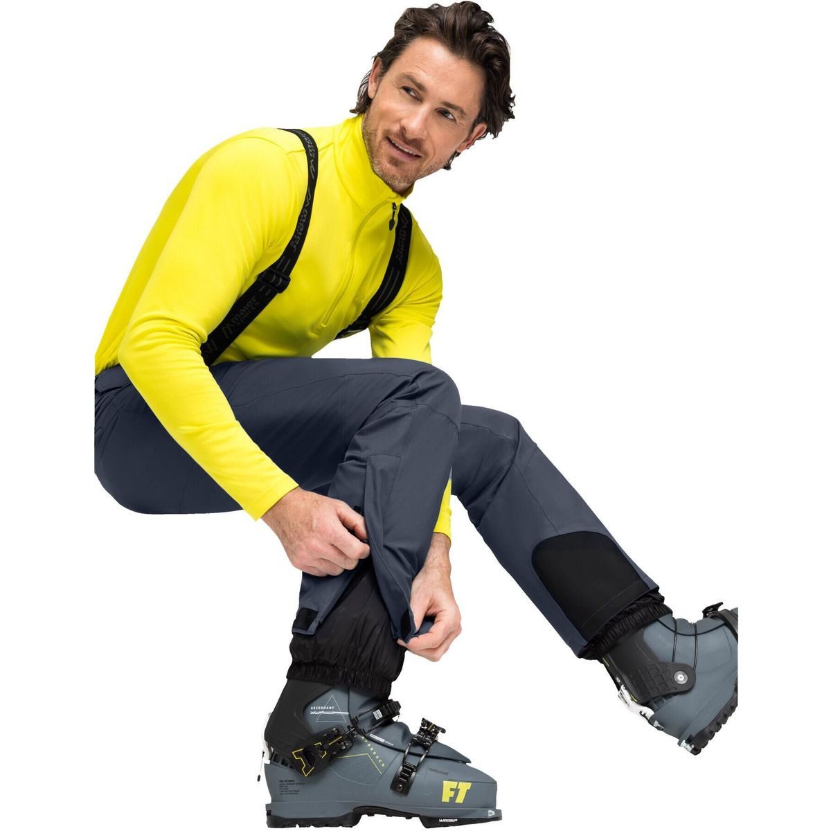 Maier Sports Skihose Anton 2 Funktionale Skihose mit wasserdichtem mTEX 10.000 Schutz