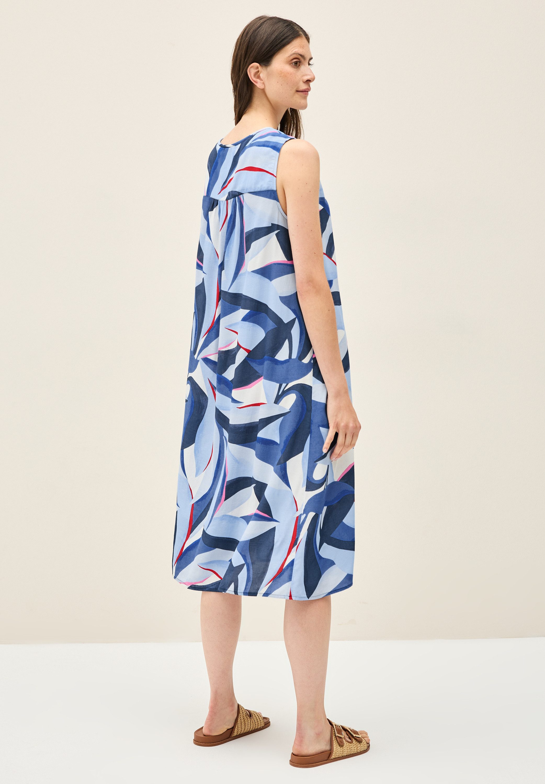 CECIL Midikleid ärmellos, mit grafischem Muster günstig online kaufen