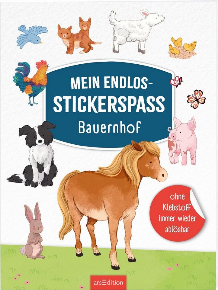 Mein Endlos-Stickerspaß – Bauernhof / diverse