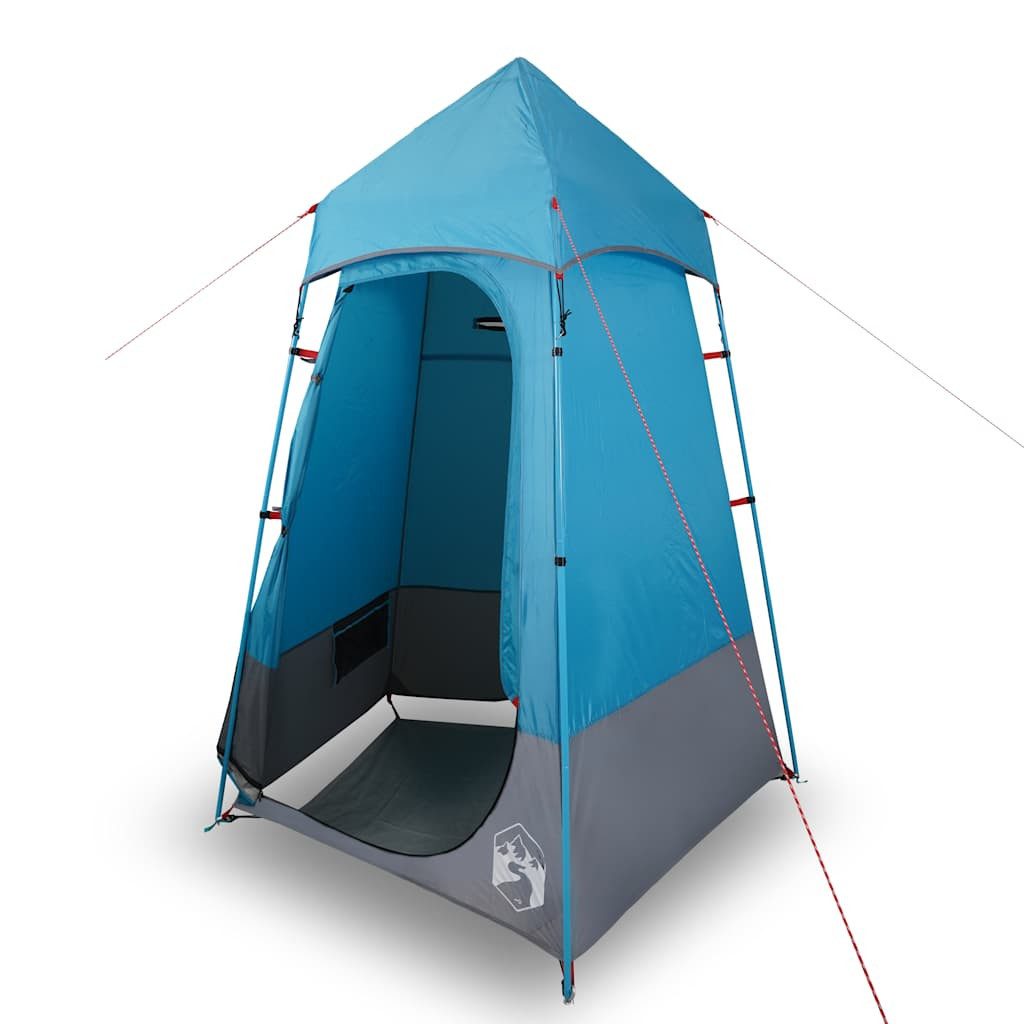 Kuppelzelt WC-Zelt Blau Wasserdicht